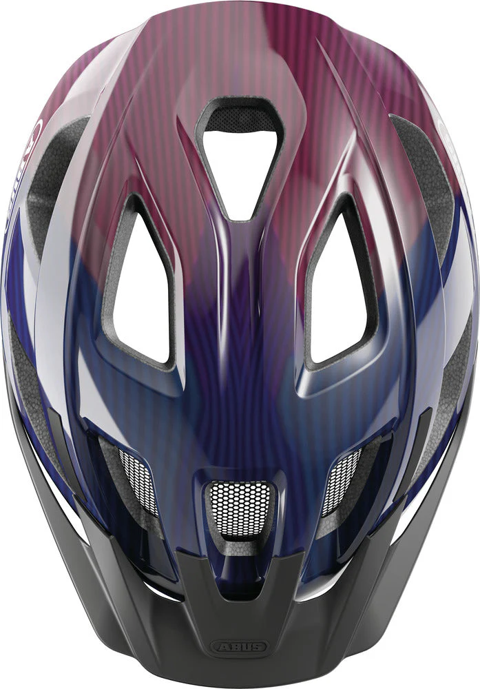 ABUS Aduro 3.0 LED Helm Urban purple waves - Image 4