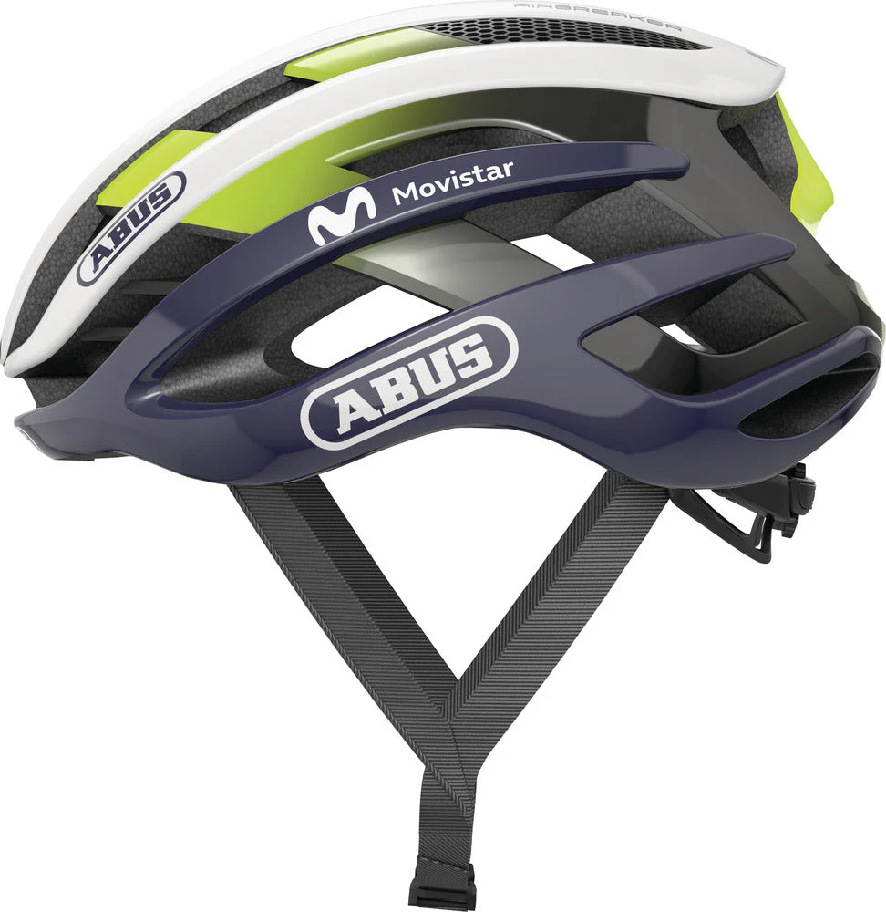ABUS Airbreaker Helm Road Movistar Team - Image 2