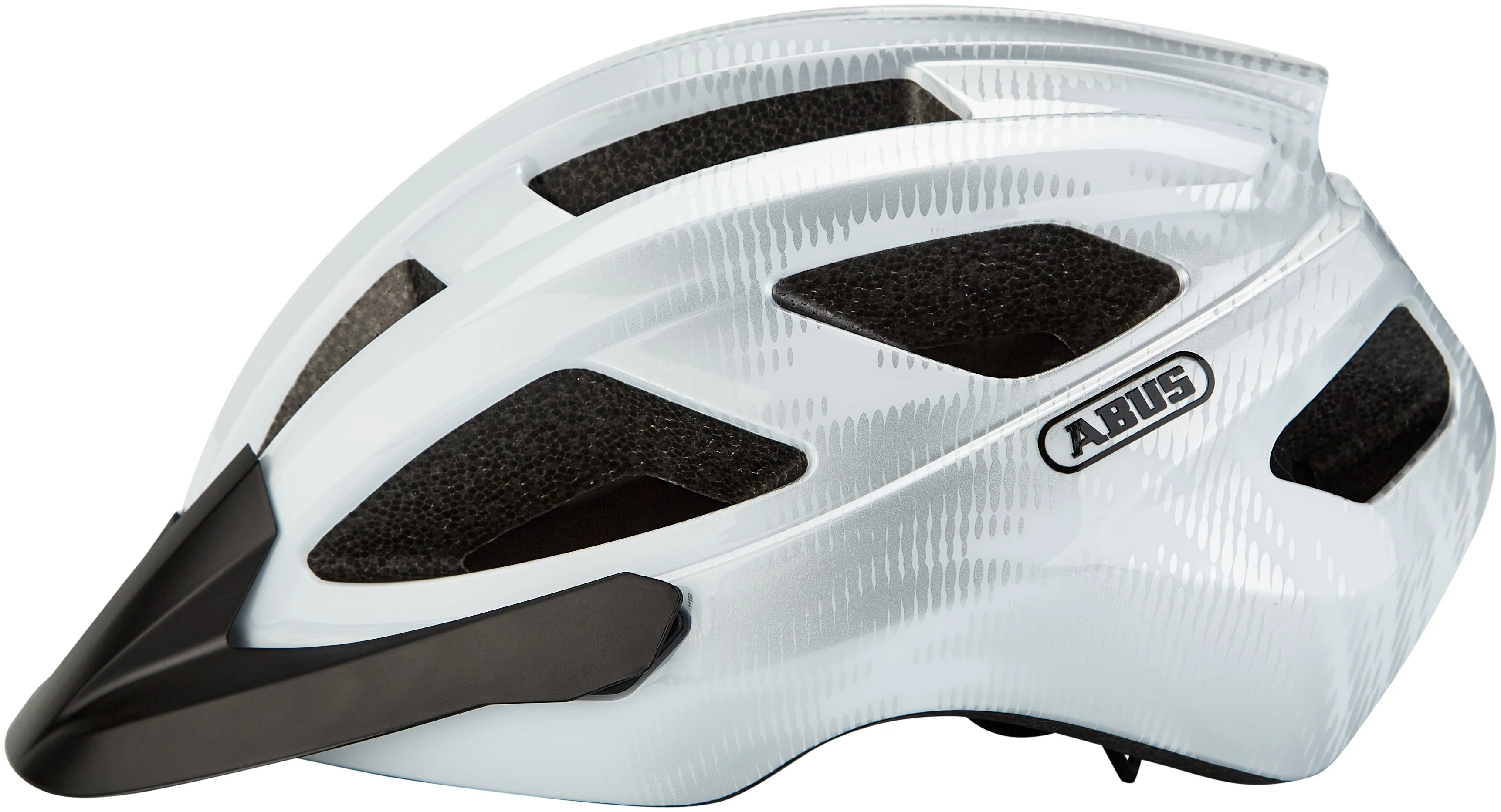 ABUS Macator Helm Road weiß silver - Image 3