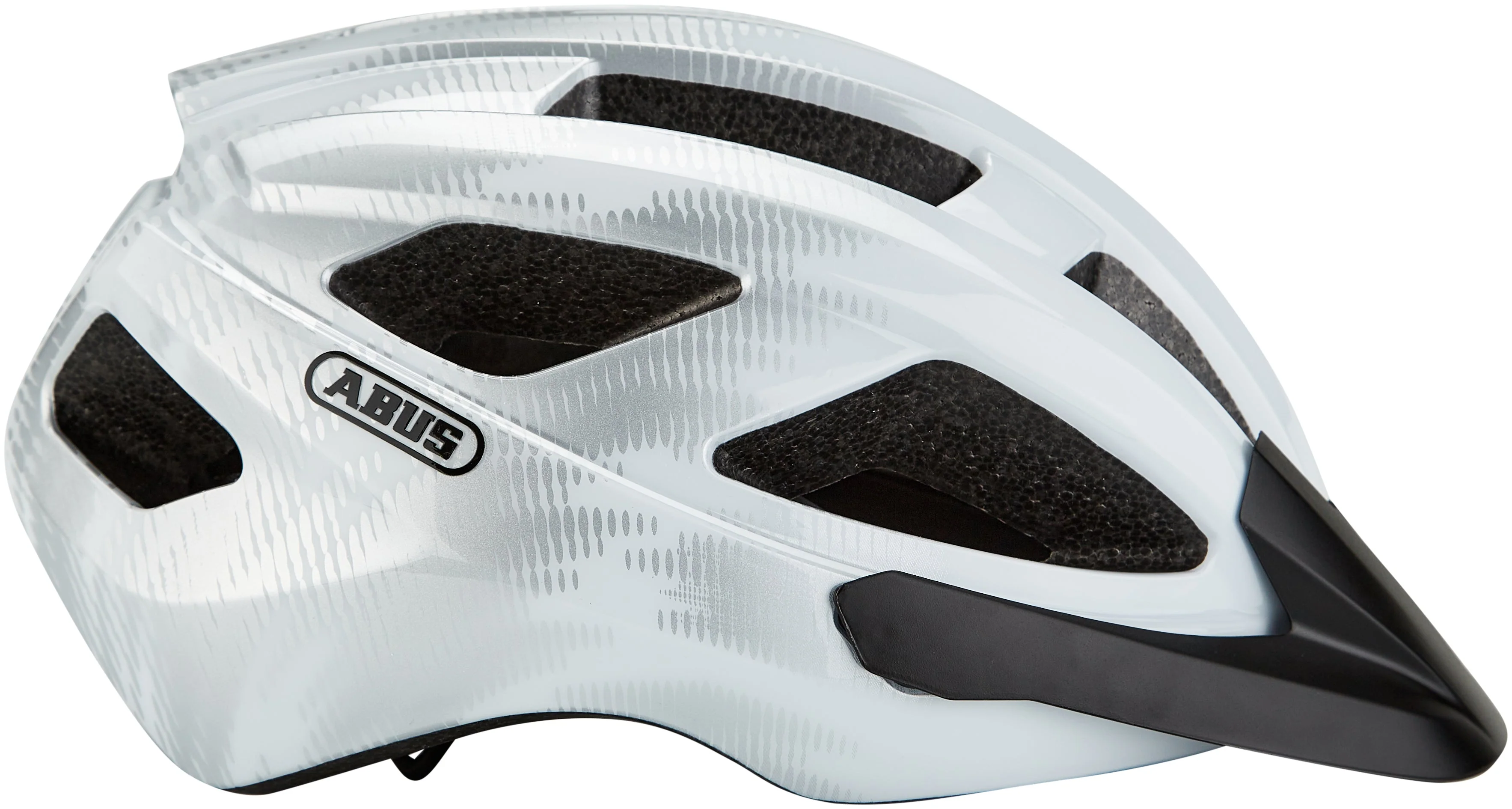 ABUS Macator Helm Road weiß silver - Image 4