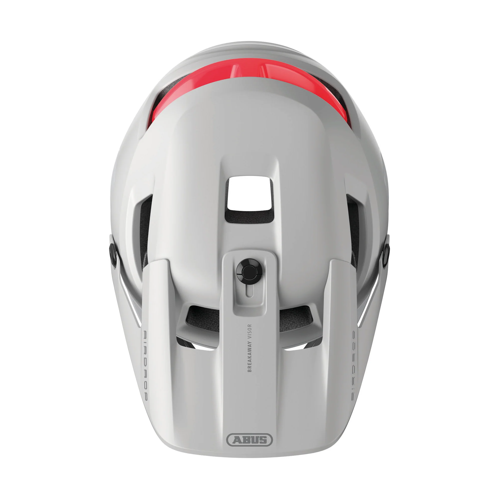 Abus AirDrop MIPS Mountainbike Helm polar white - Image 4