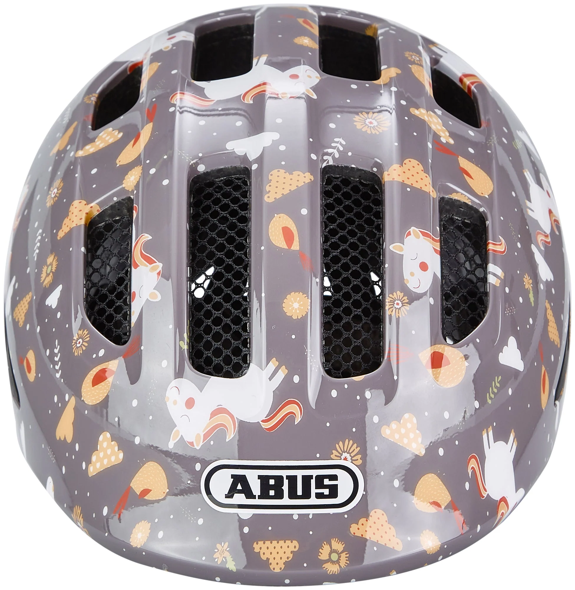 ABUS Smiley 3.0 Helm Kids grey horse - Image 2