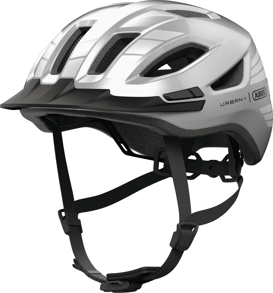 Abus URBAN-I 4.0 LR Urban Helm signal silver