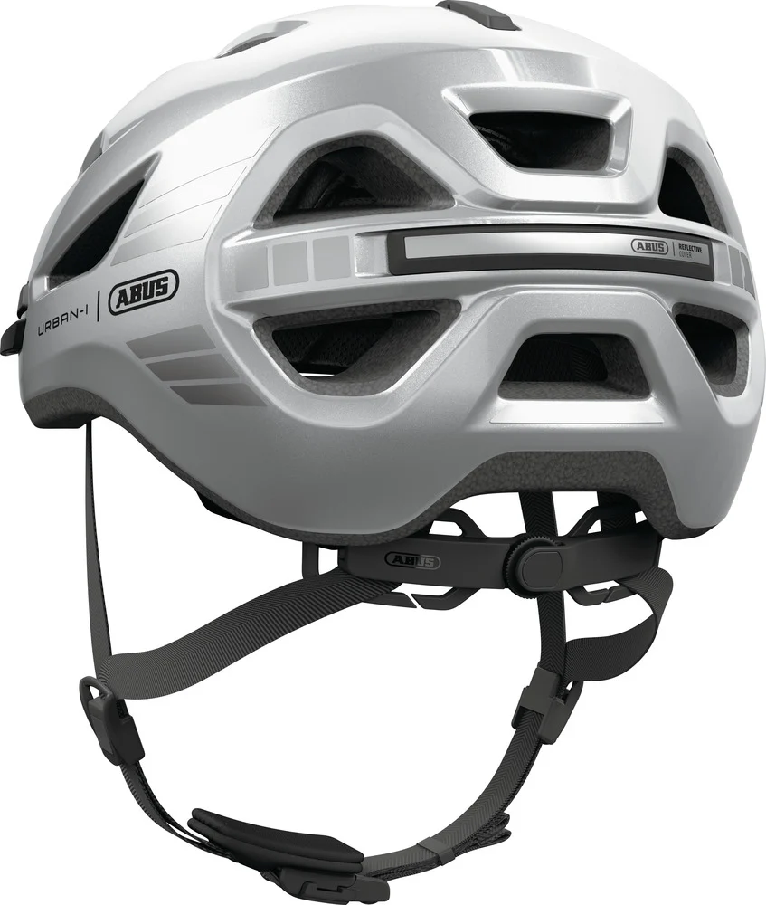 Abus URBAN-I 4.0 LR Urban Helm signal silver - Image 2