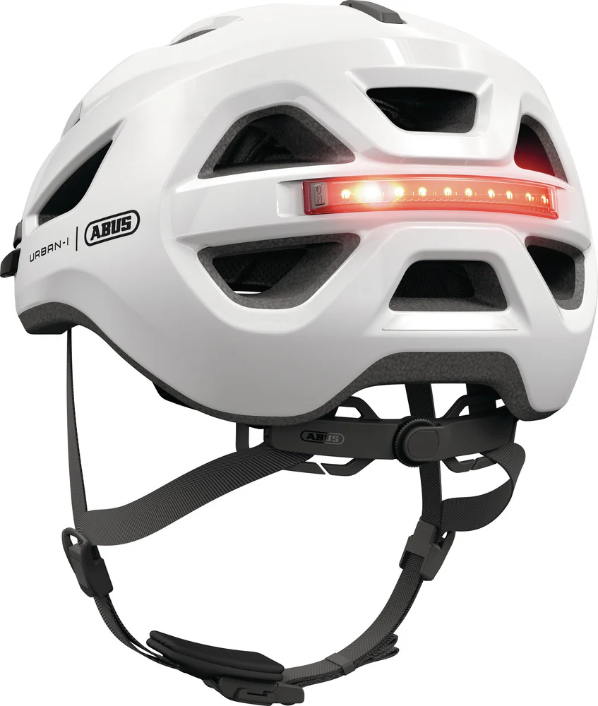 Abus URBAN-I 4.0 Urban Helm shiny white - Image 2