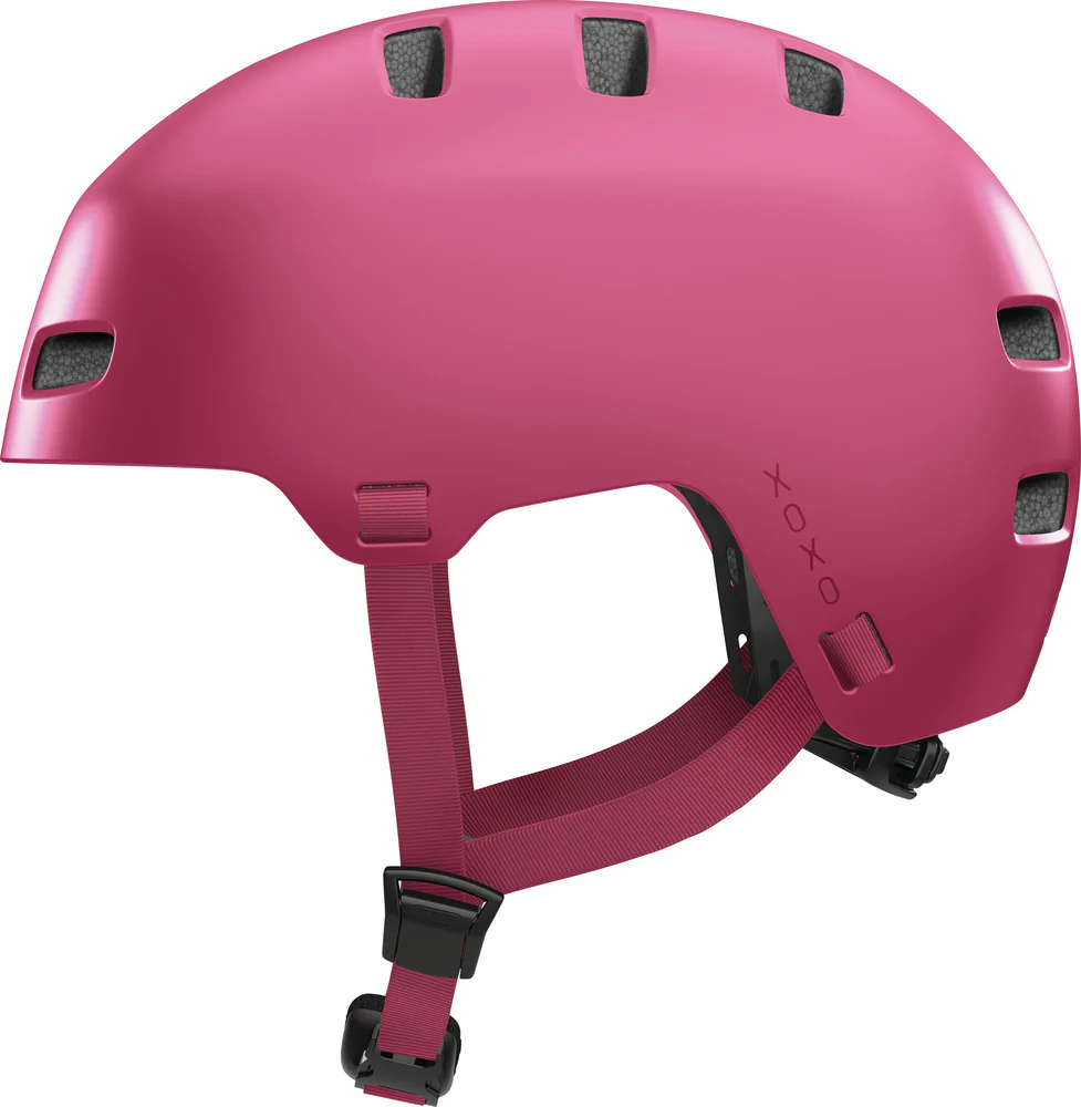 Abus XOXO Urban Helm mono red