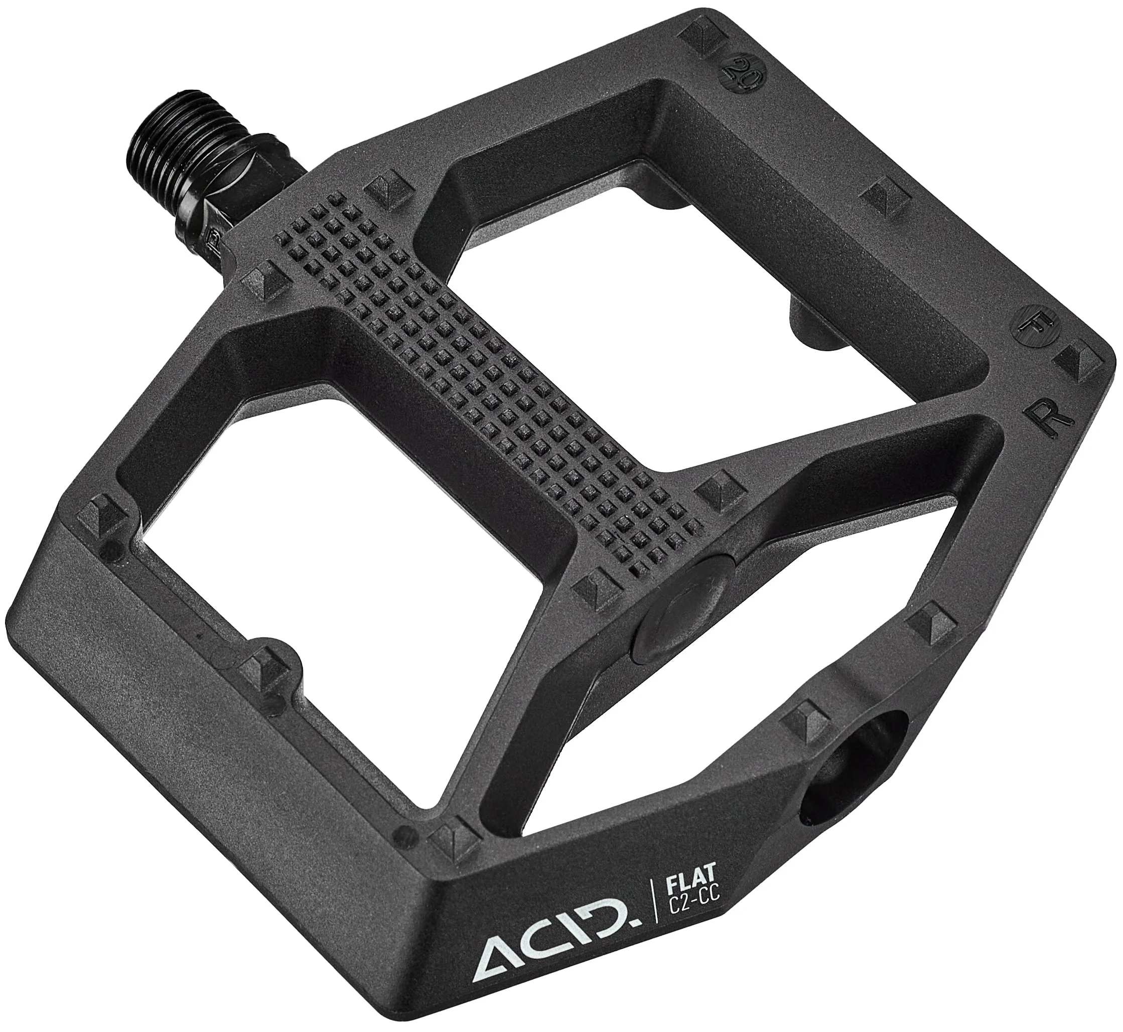 ACID Pedale FLAT C2-CC black - Image 2