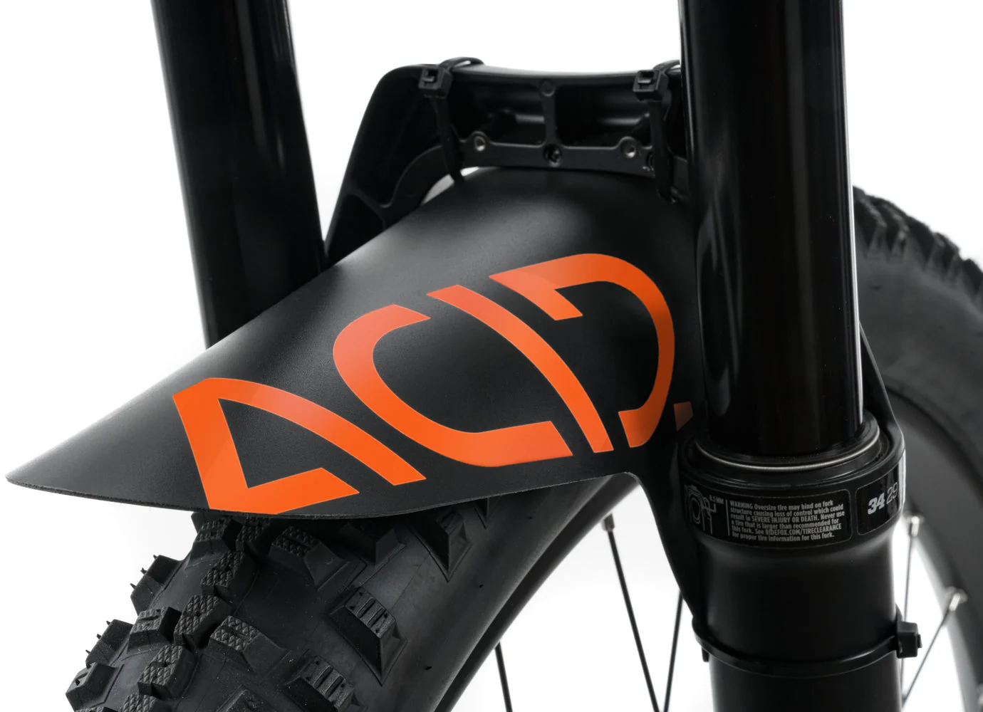 ACID Schutzblech Downhill black´n´orange - Image 2