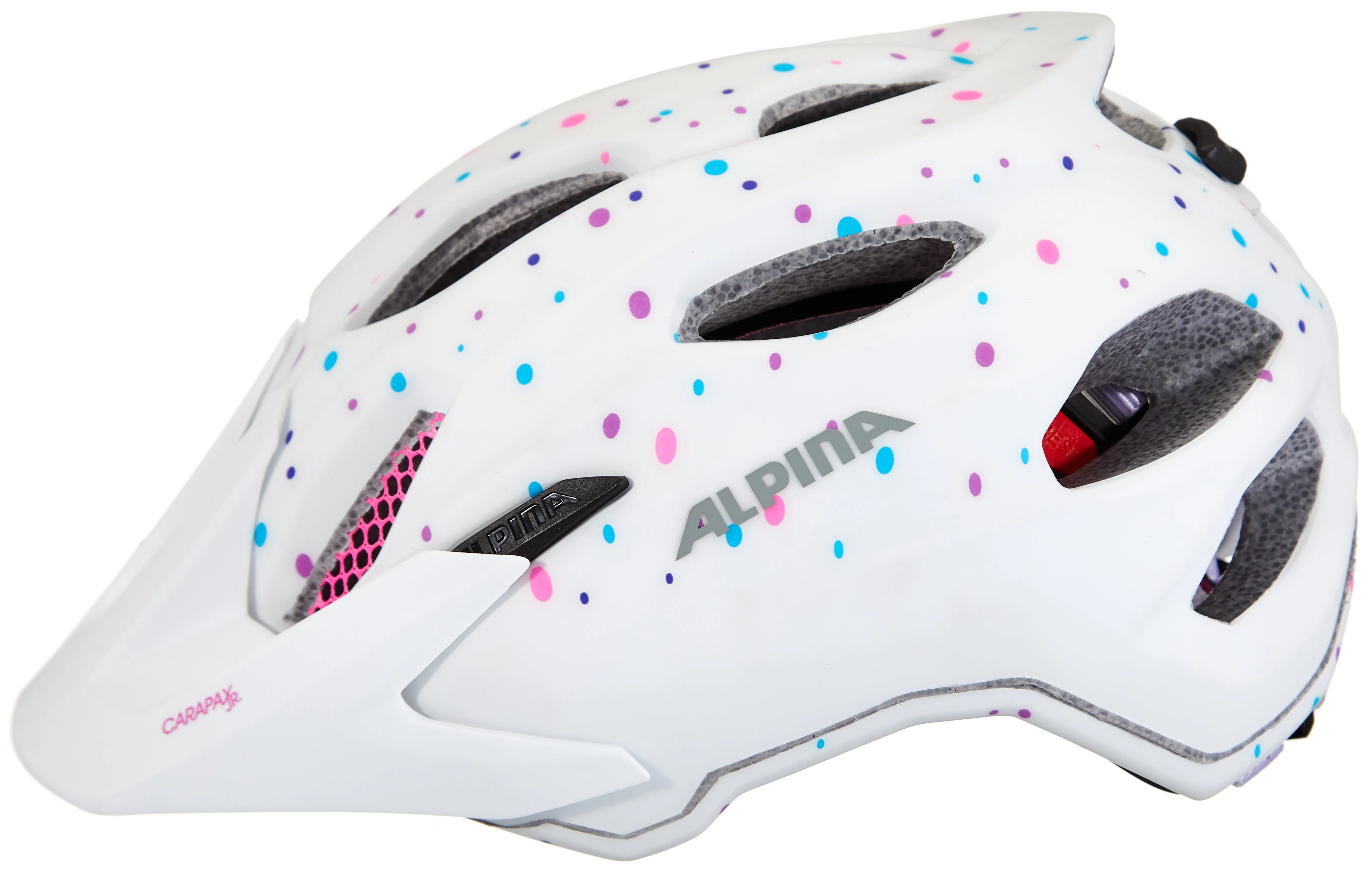 Alpina Carapax Helm Jugend weiß/bunt - Image 3