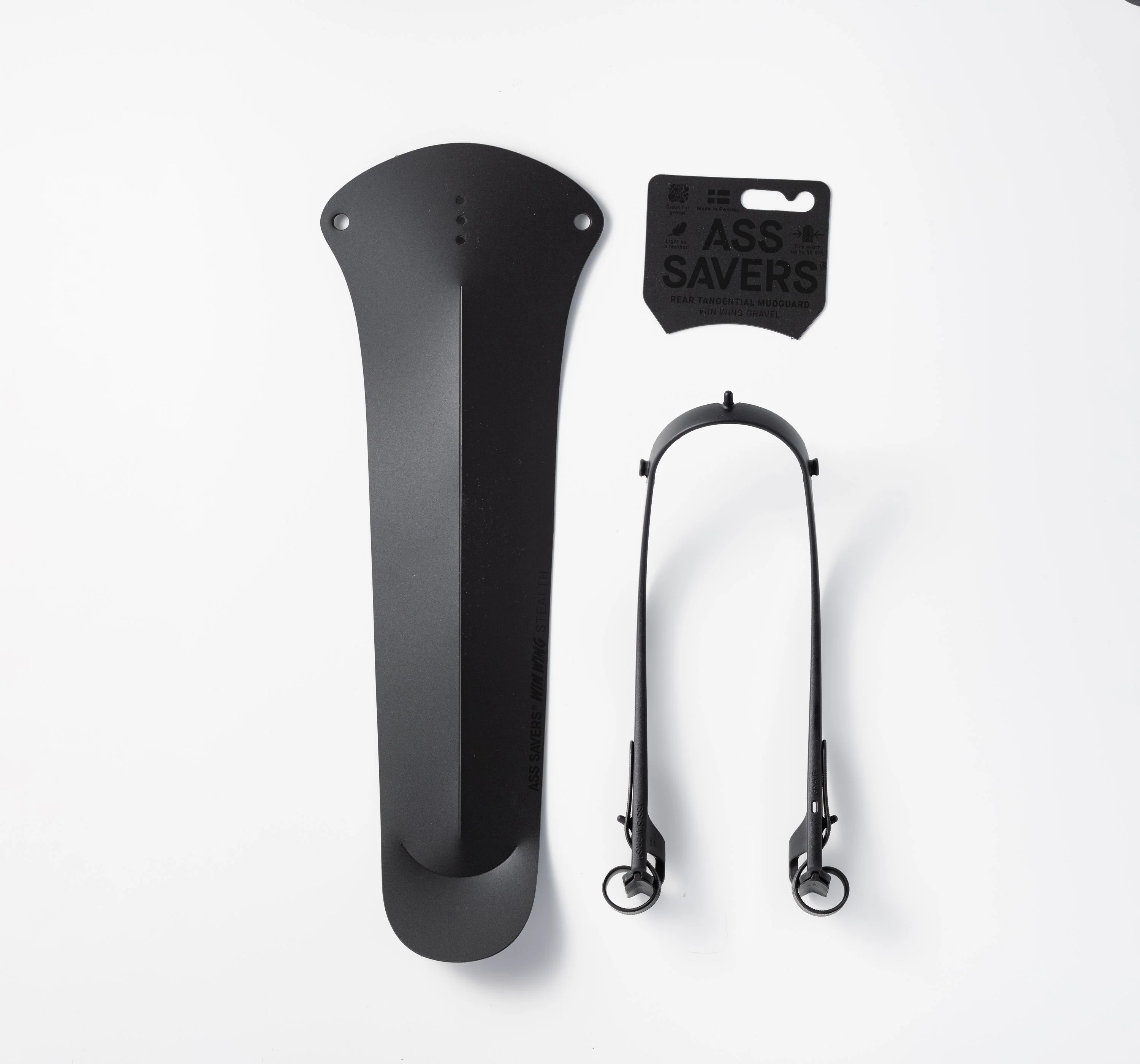 Ass Savers WGS-2 Win Wing Gravel Spritzschutz HR stealth - Image 2