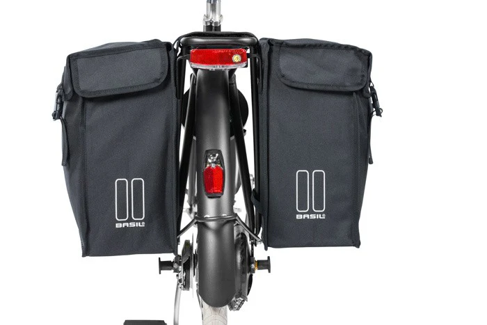Basil Mara XXL Doppel-Gepäckträgertasche 47l schwarz - Image 3