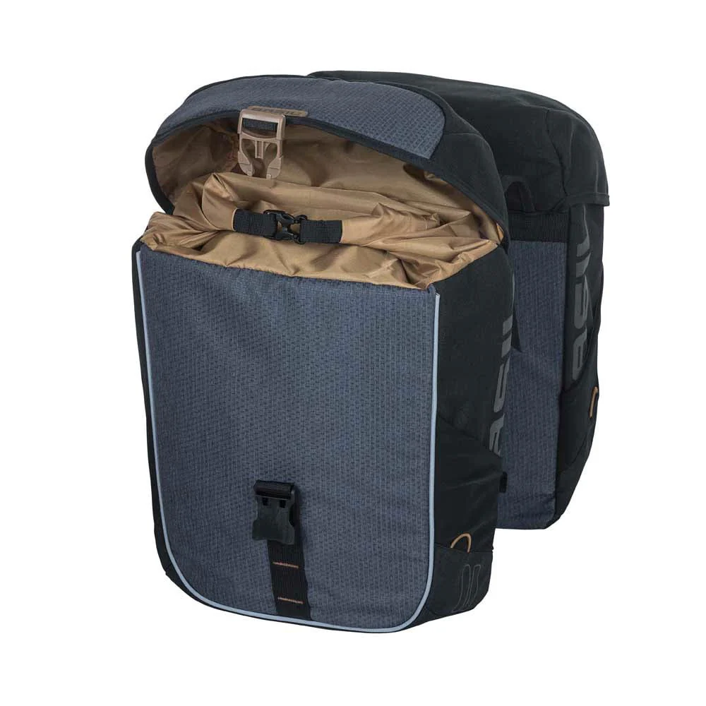 Basil Miles Doppel-GepÀcktrÀgertasche 34l blau/schwarz - Image 3