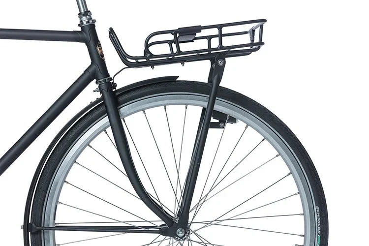 Basil Portland Vorderrad-GepĂ€cktrĂ€ger fĂŒr 26"/28" Vorderrad schwarz - Image 2