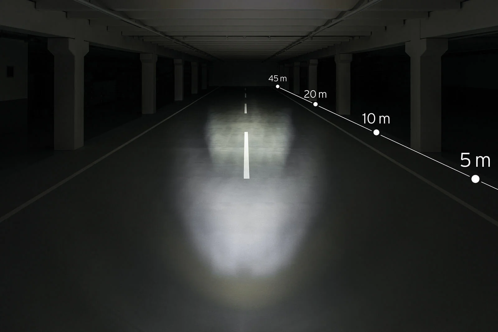 Busch + Müller Lumotec Upp N Plus Frontlicht schwarz/transparent - Image 2