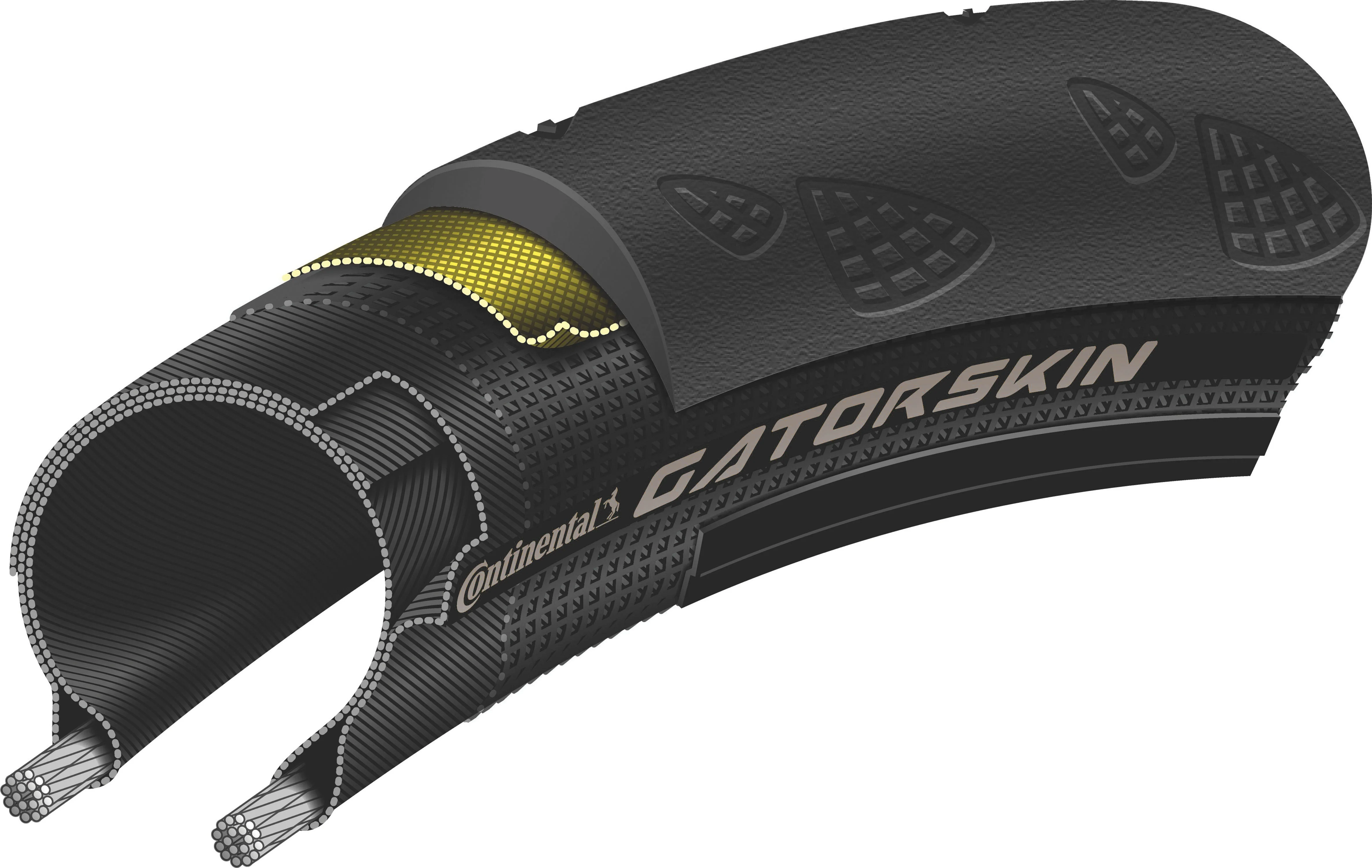 Continental Gatorskin Faltreifen 700x28C DuraSkin schwarz - Image 3