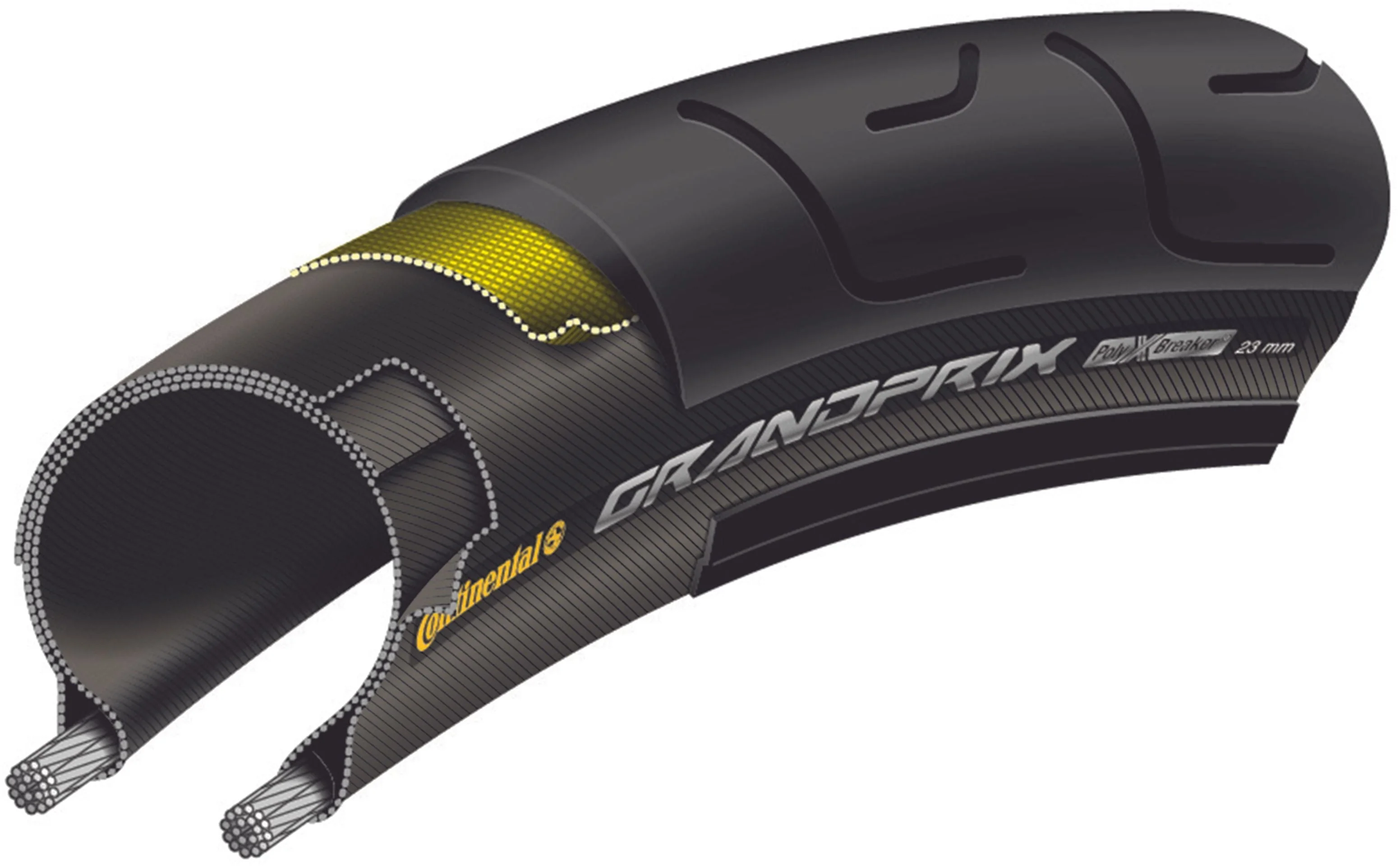 Continental Grand Prix Faltreifen 28" schwarz - Image 3