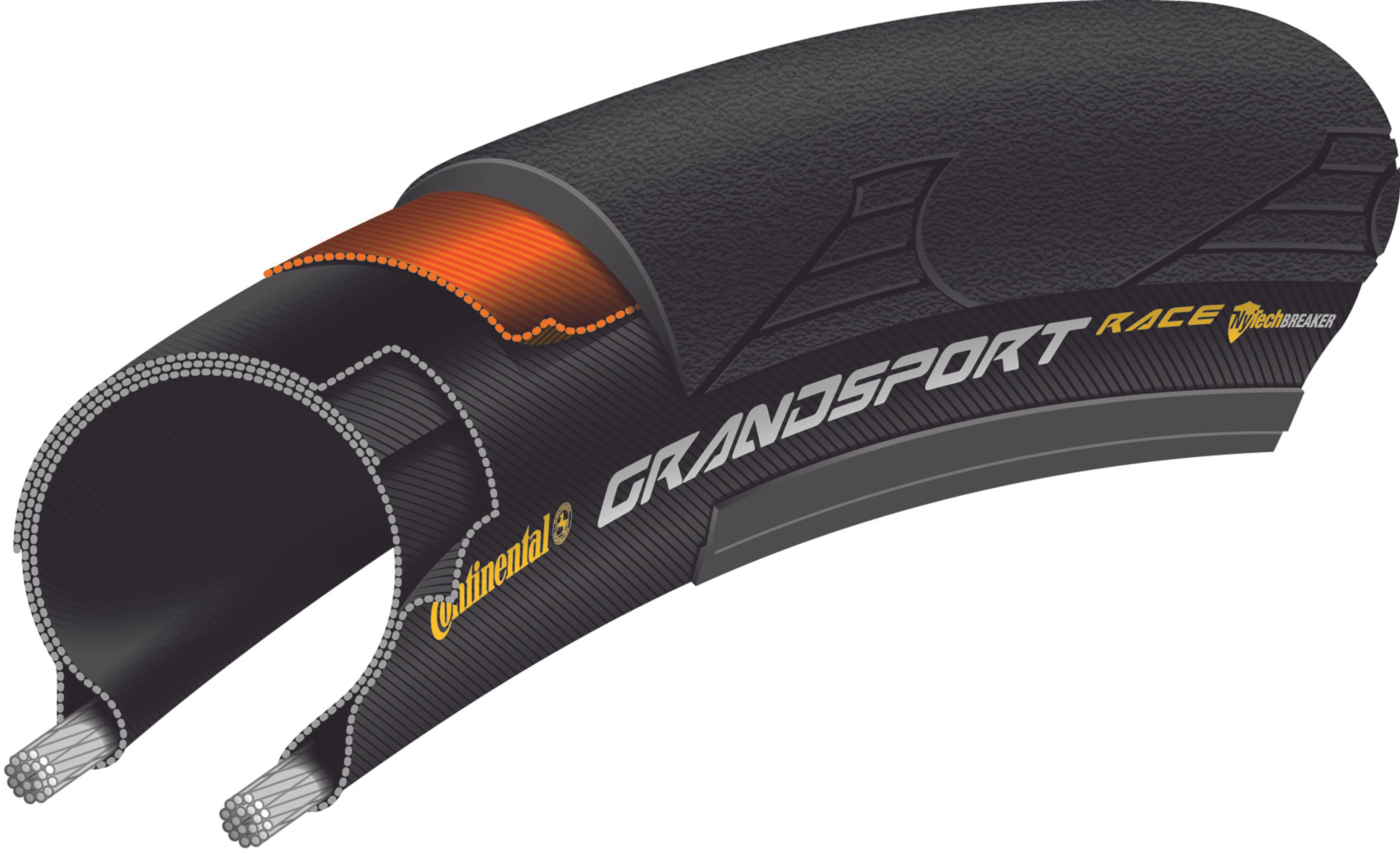 Continental Grand Sport Race Faltreifen 700x28C schwarz - Image 3