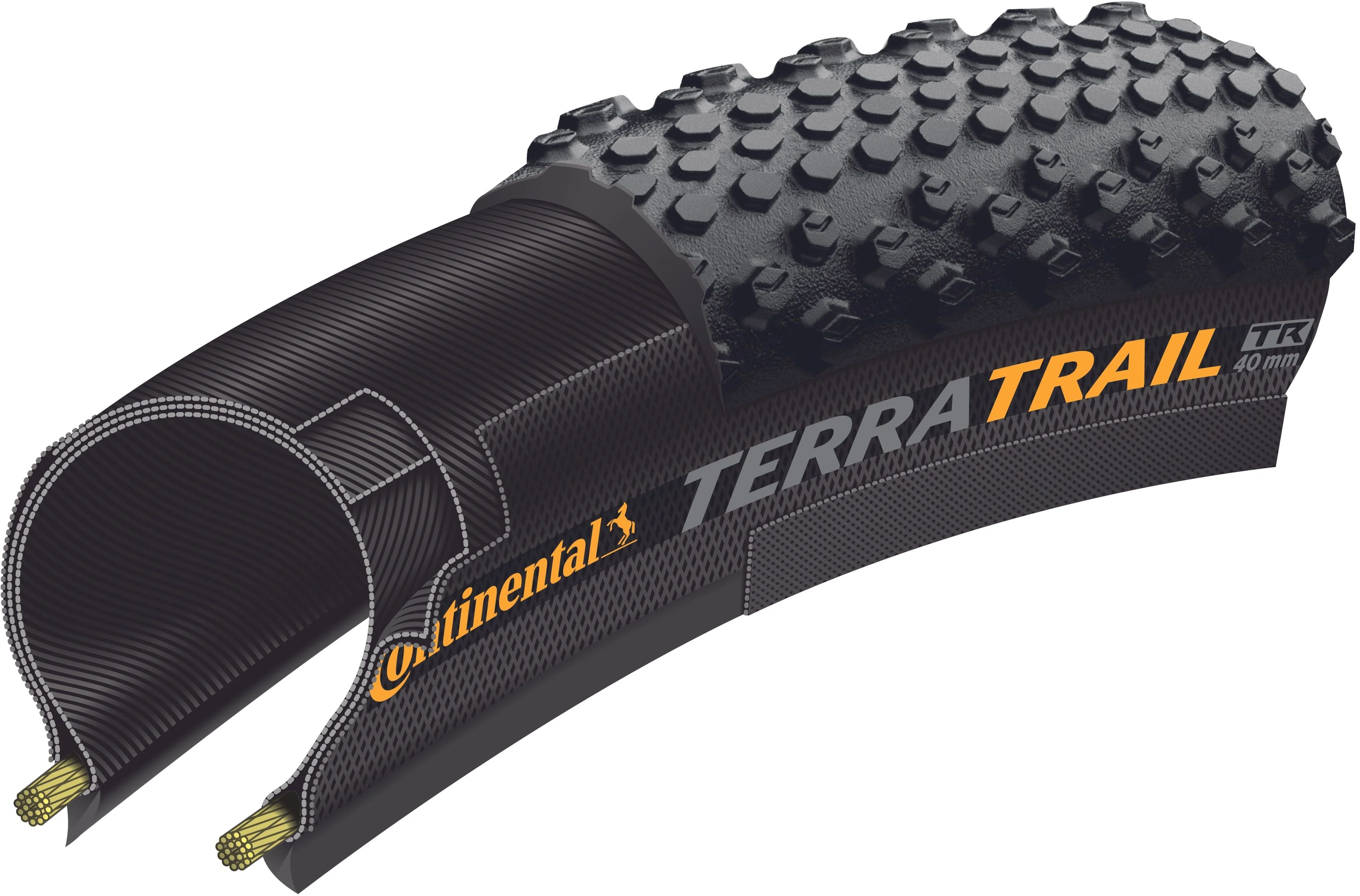 Continental Terra Trail ProTection Faltreifen 700x40C TLR schwarz - Image 3