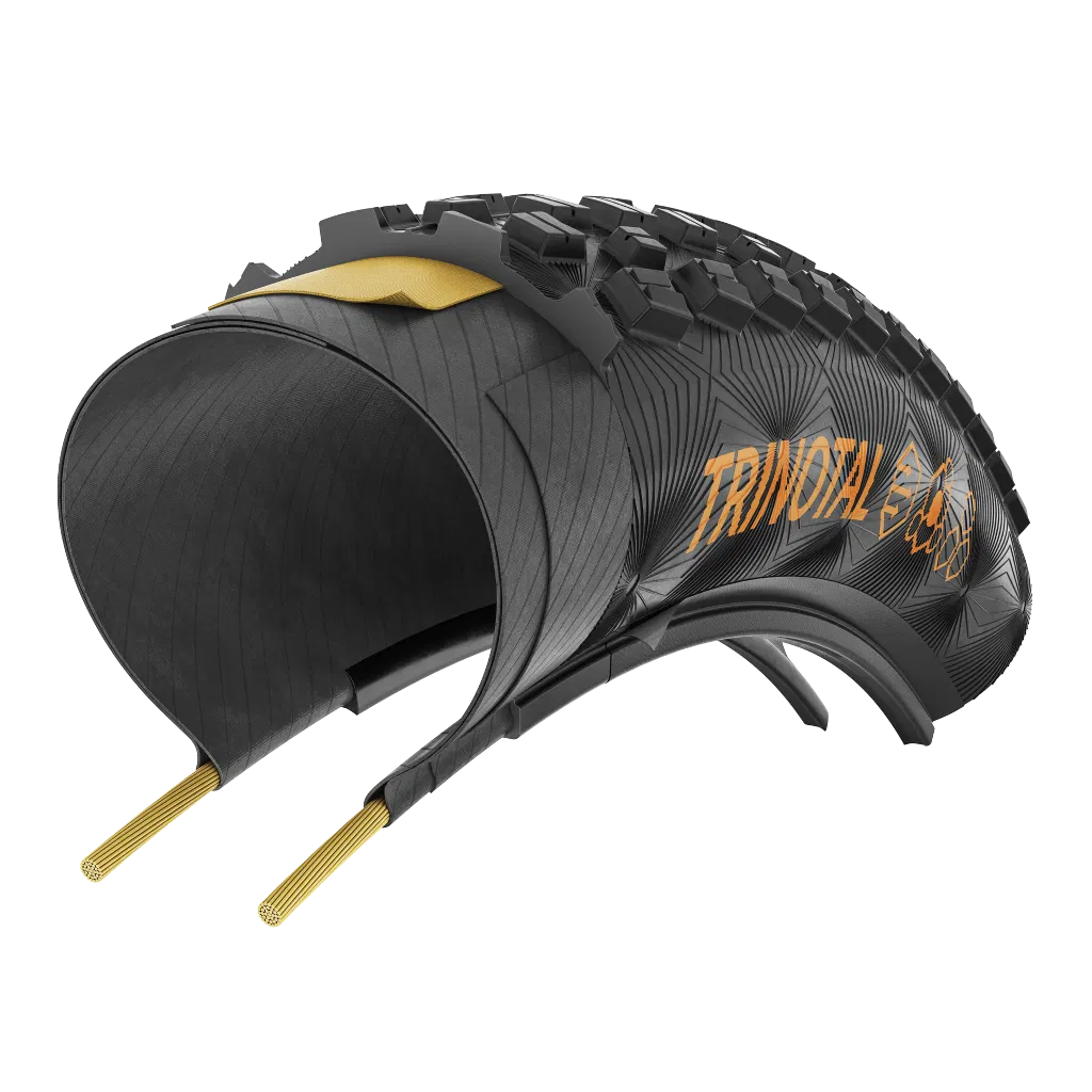 Continental Trinotal Race Grip Falt 28" Faltreifen schwarz / schwarz skin - Image 3