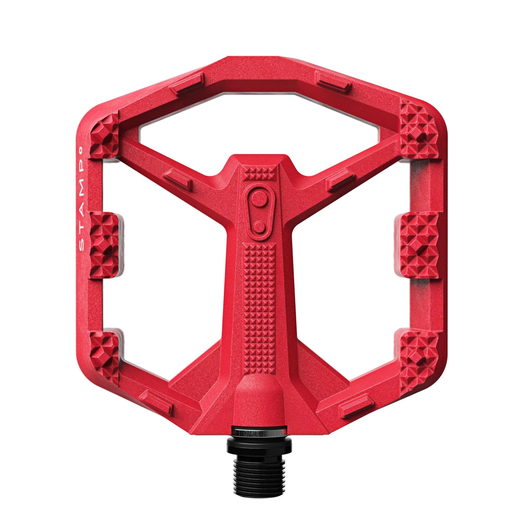 Crankbrothers Stamp 0 Small Plattform-Pedal bright red
