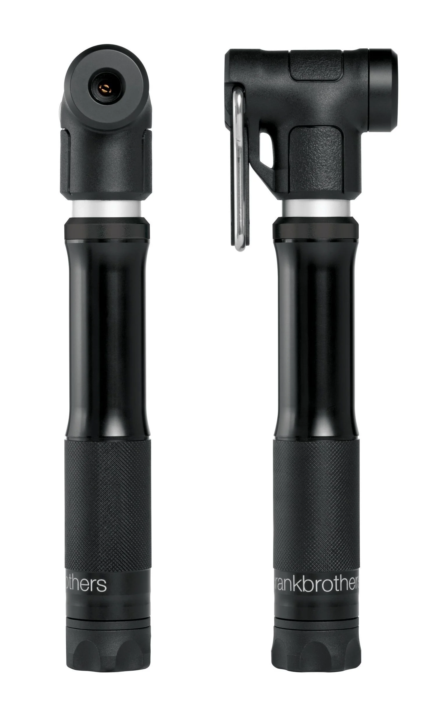 Crankbrothers Sterling S Handpumpe inkl. Rahmenhalter Midnight Editionblack