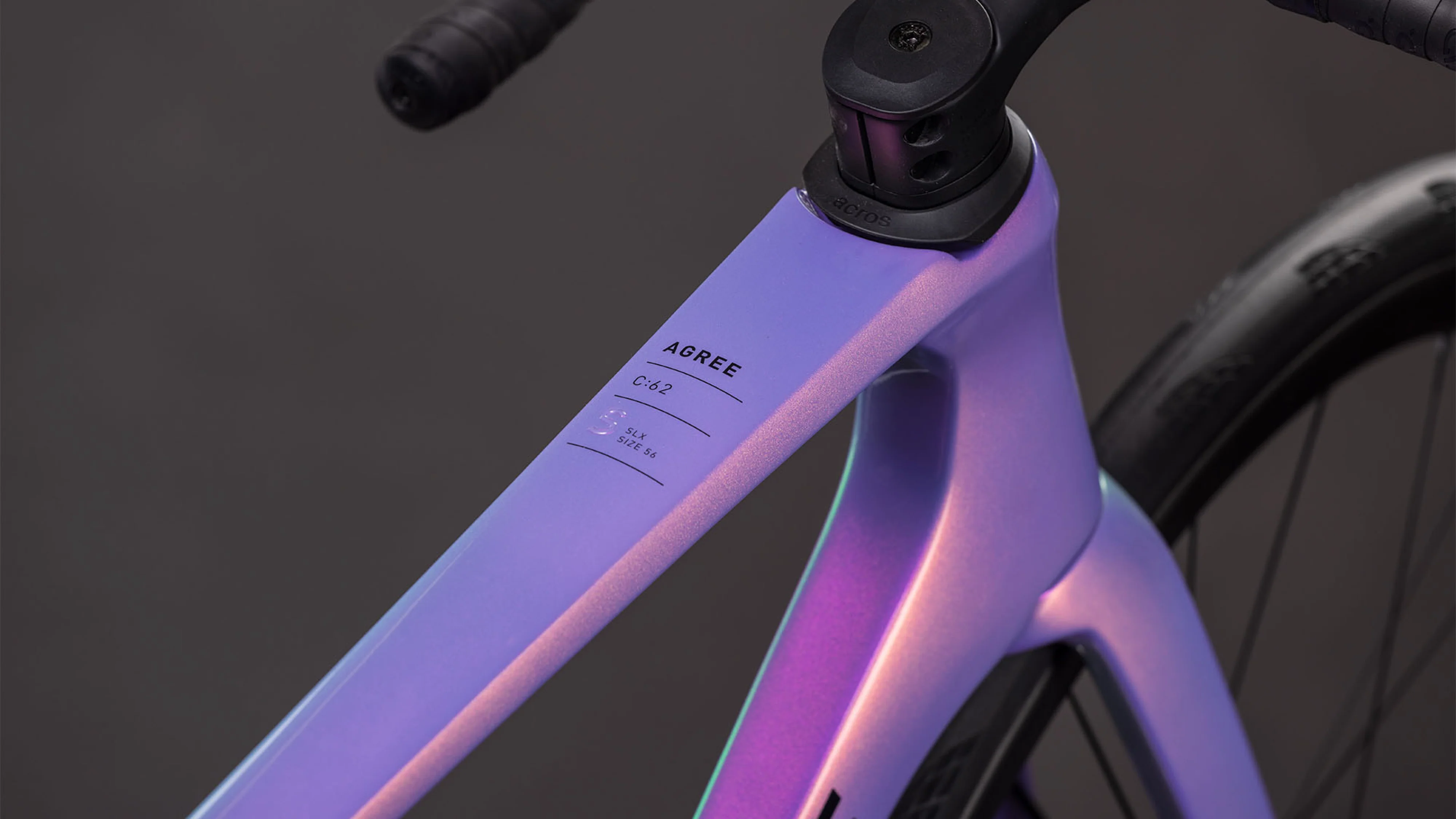 Cube Agree C:62 SLX cosmicpurple´n´black (2026) - Image 2