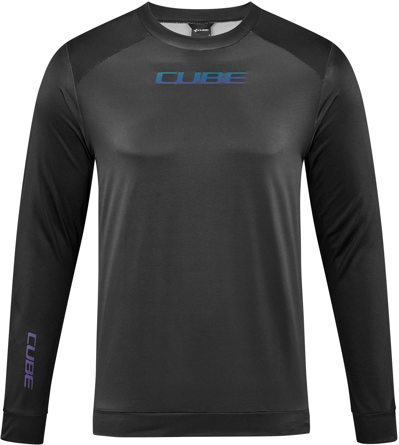 CUBE ATX Rundhalstrikot langarm black Herren - Image 6