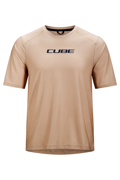 Cube Funktionsshirt kurzarm beige