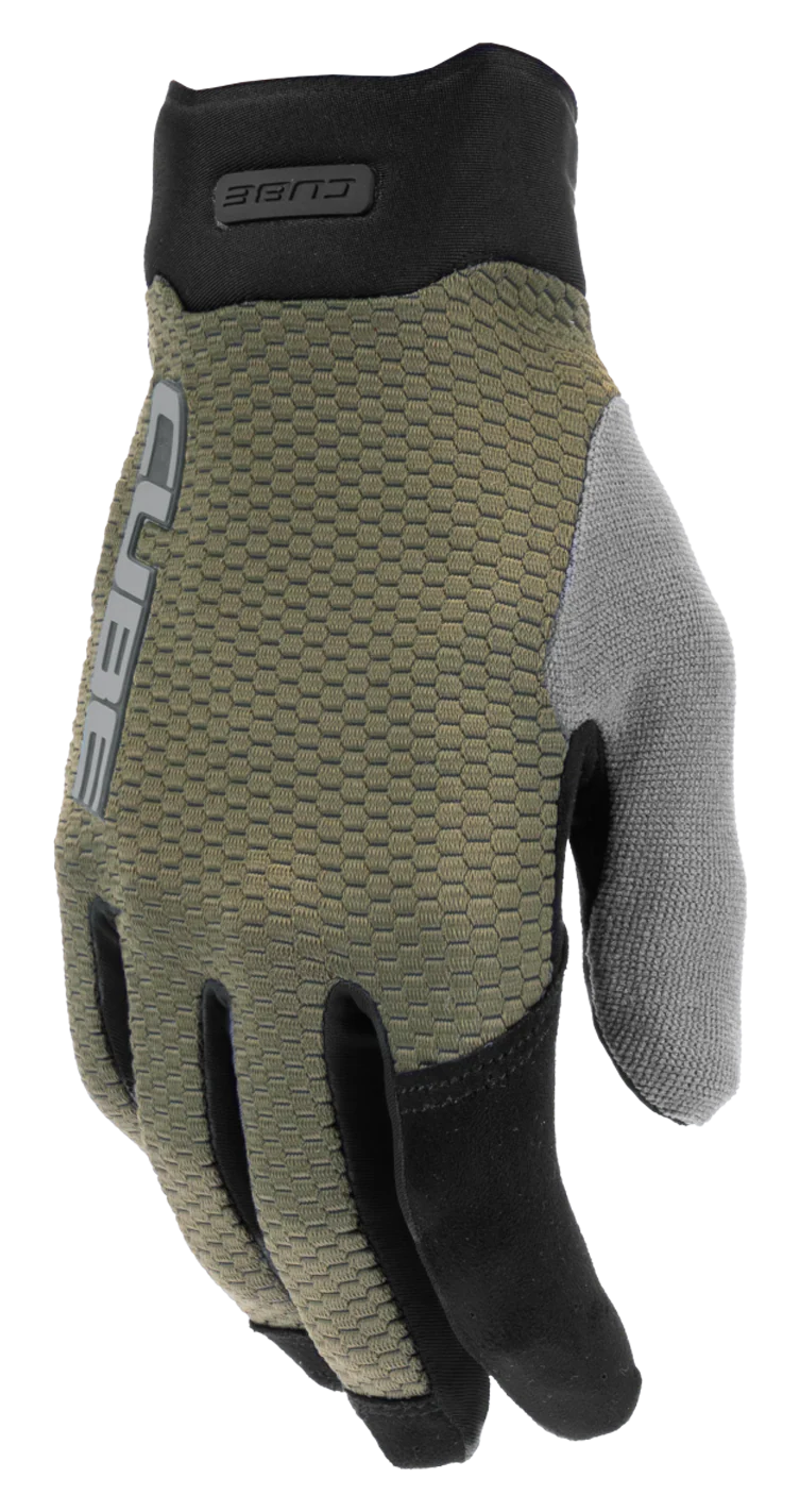 Cube Handschuhe Gravity langfinger TM olive´n´grey