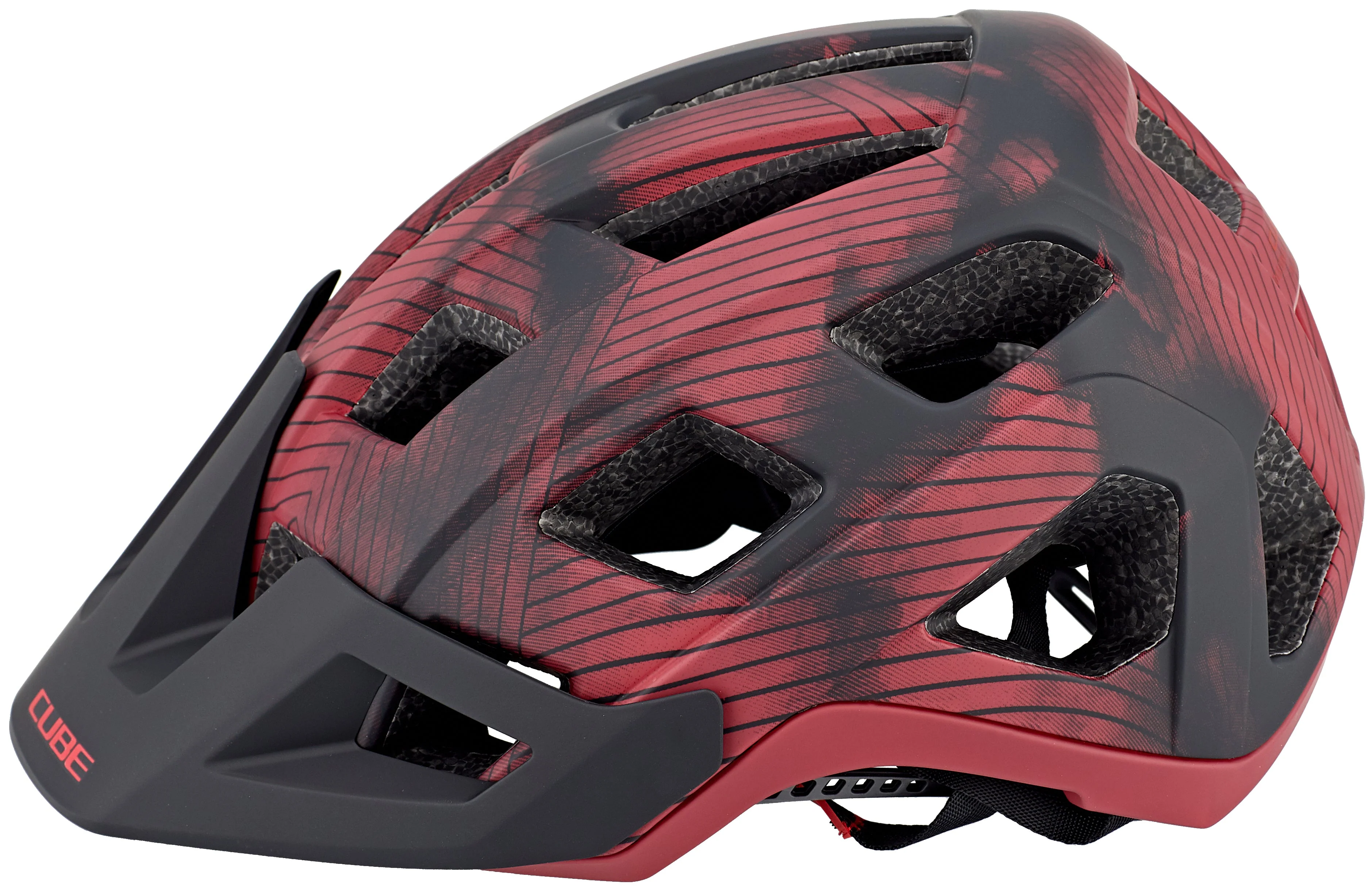 CUBE BADGER MTB-Helm red - Image 3