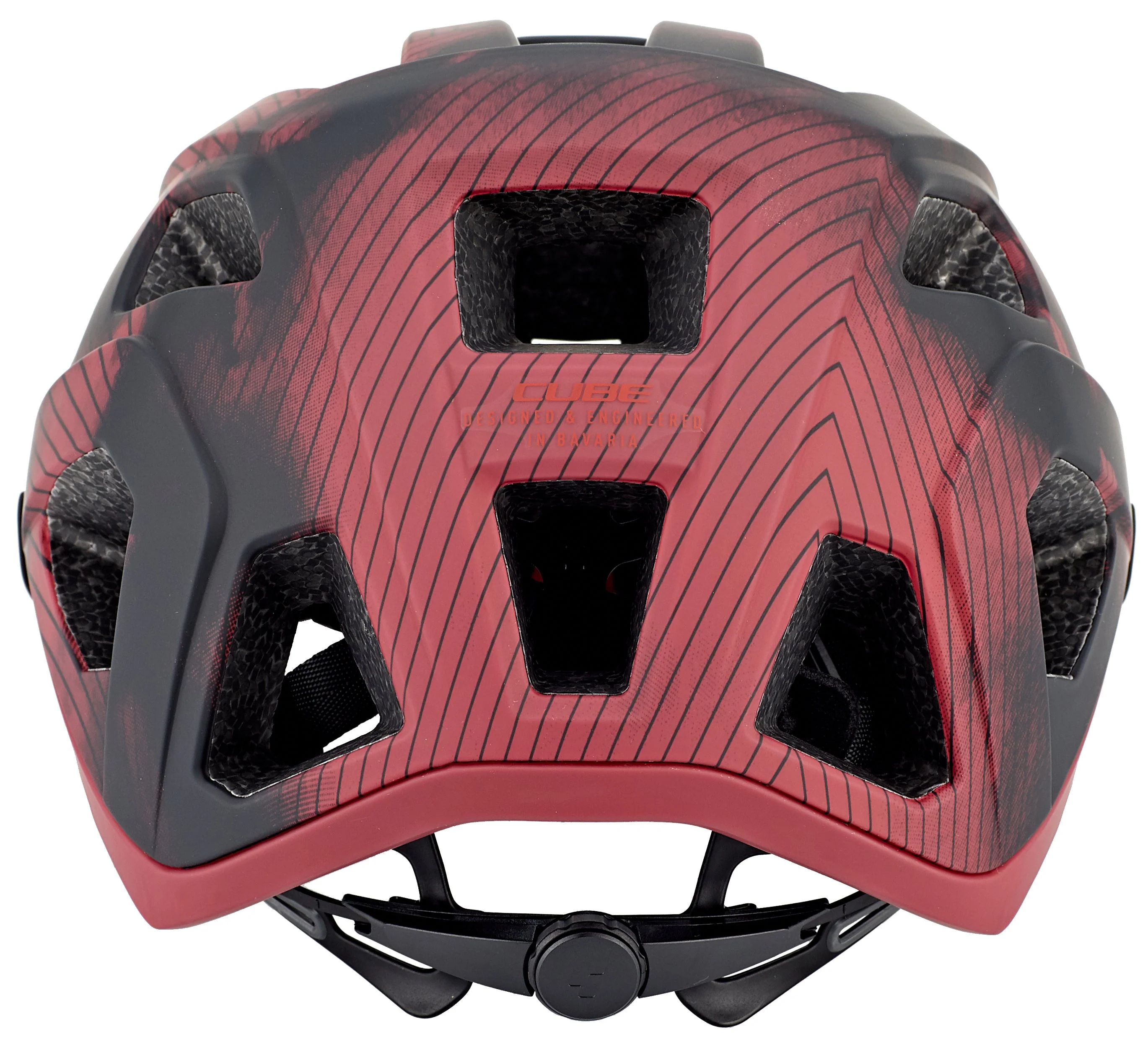 CUBE BADGER MTB-Helm red - Image 5