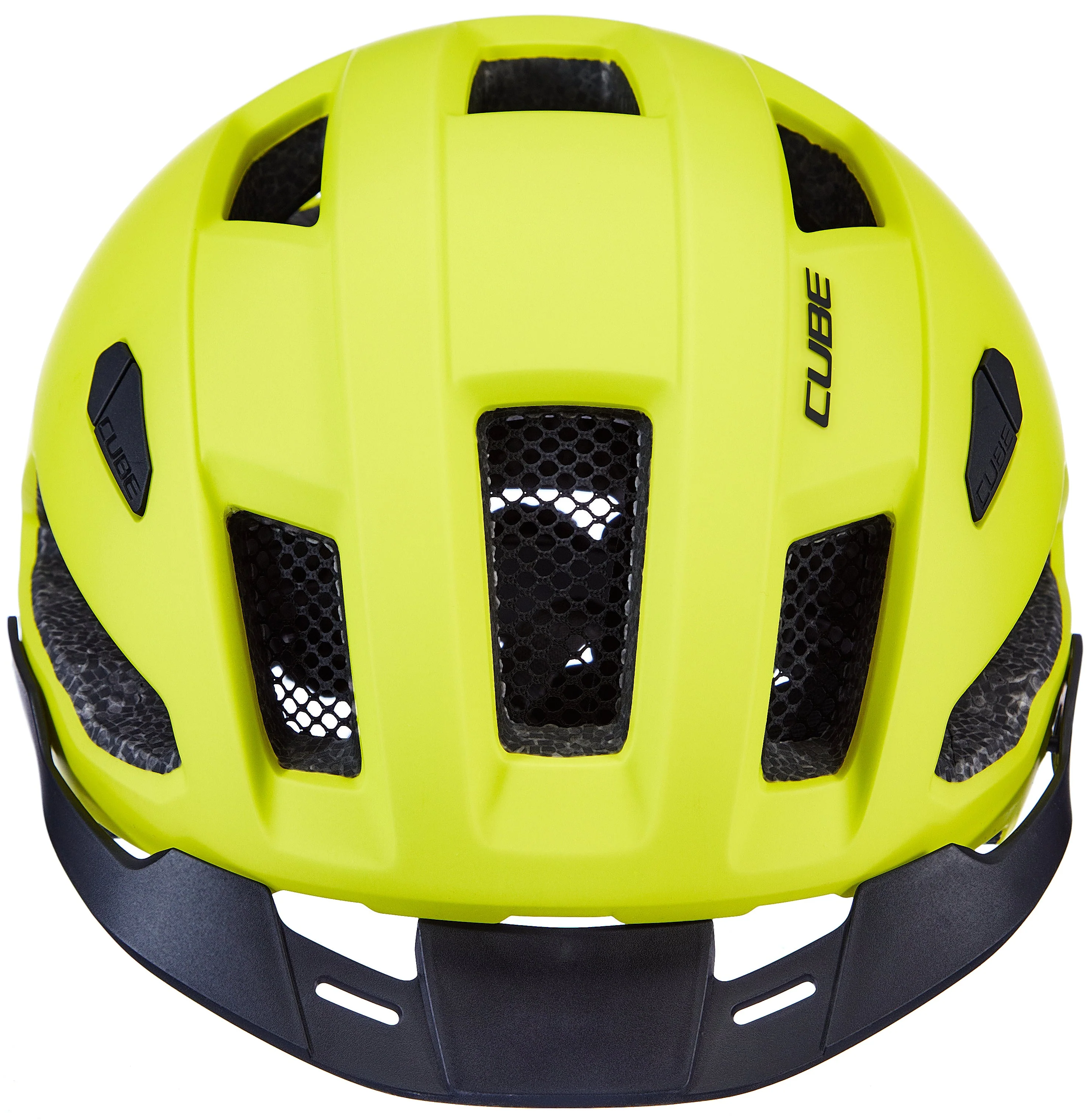 CUBE Helm EVOY HYBRID yellow - Image 2