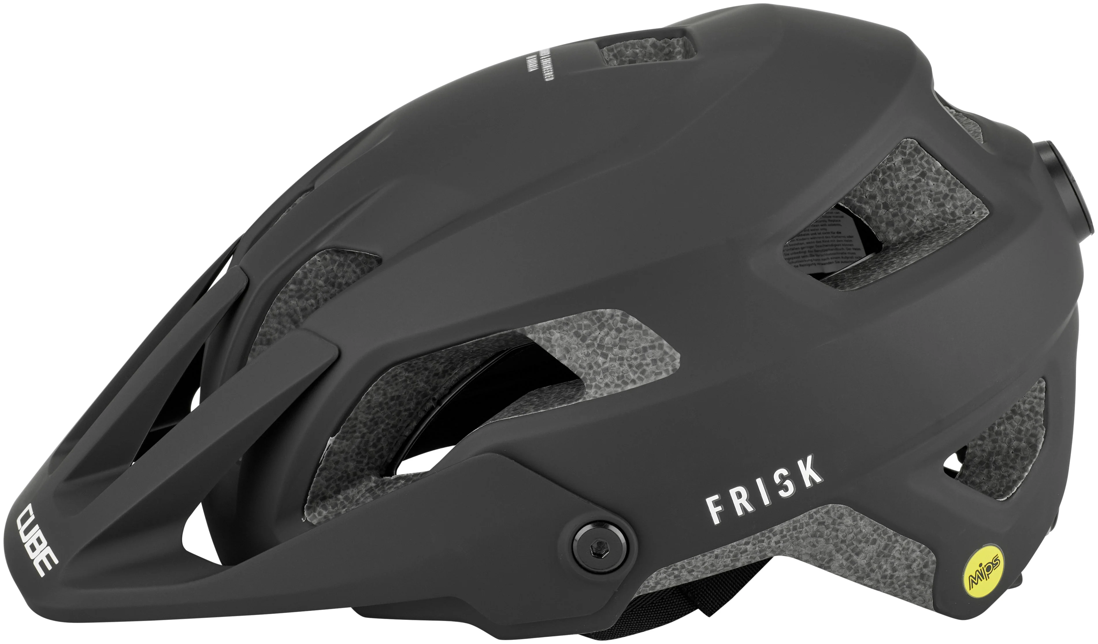 CUBE FRISK MTB-Helm black - Image 3