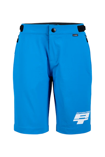 Cube MTB Baggy Short ROOKIE X Actionteam blue