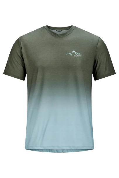 Cube MTB Rundhalstrikot Soft Touch kurzarm olive´n´sage