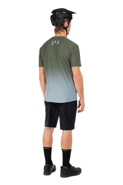 Cube MTB Rundhalstrikot Soft Touch kurzarm olive´n´sage - Image 4