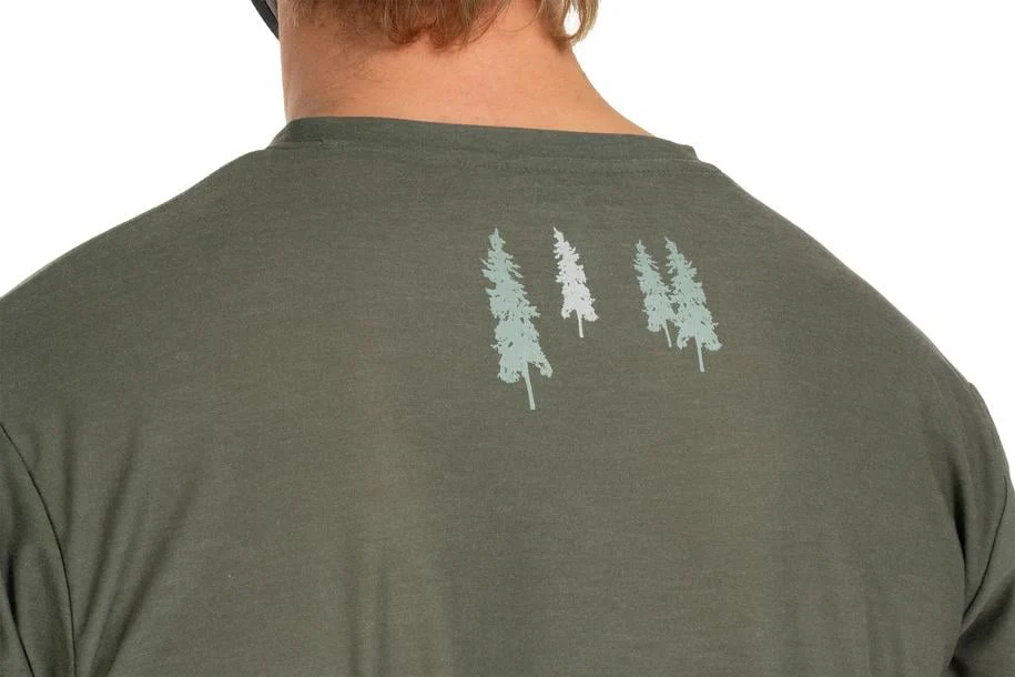 Cube MTB Rundhalstrikot Soft Touch kurzarm olive´n´sage - Image 6