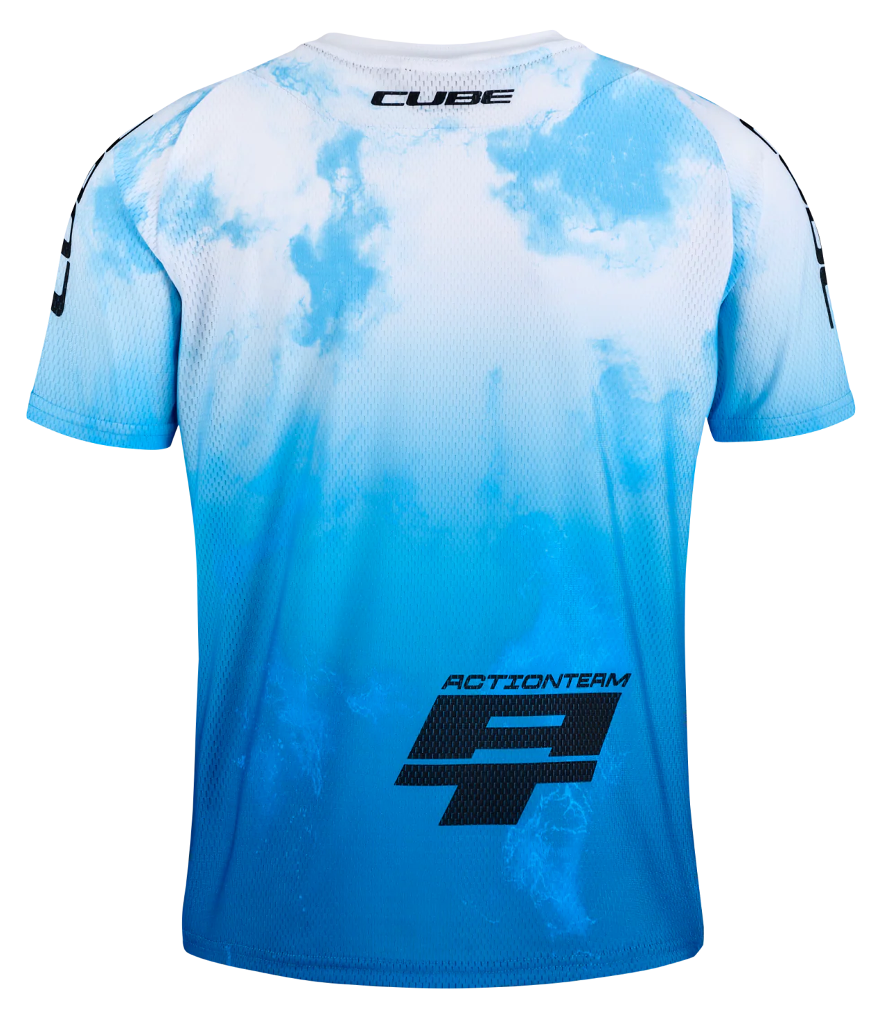 CUBE MTB Trikot ROOKIE X Actionteam kurzarm topas blue - Image 2