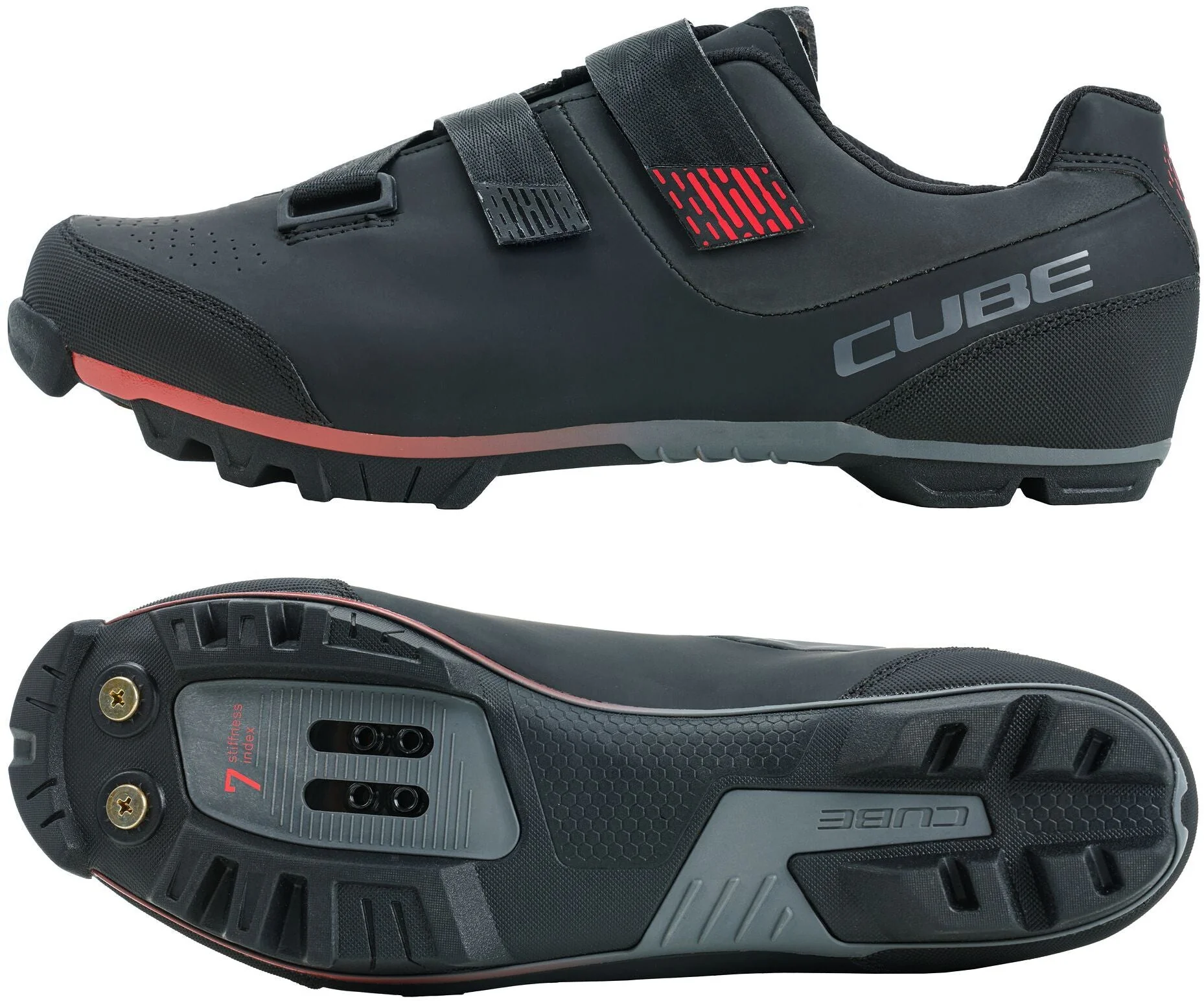 CUBE MTB-Schuhe MTB PEAK black´n´red - Image 3