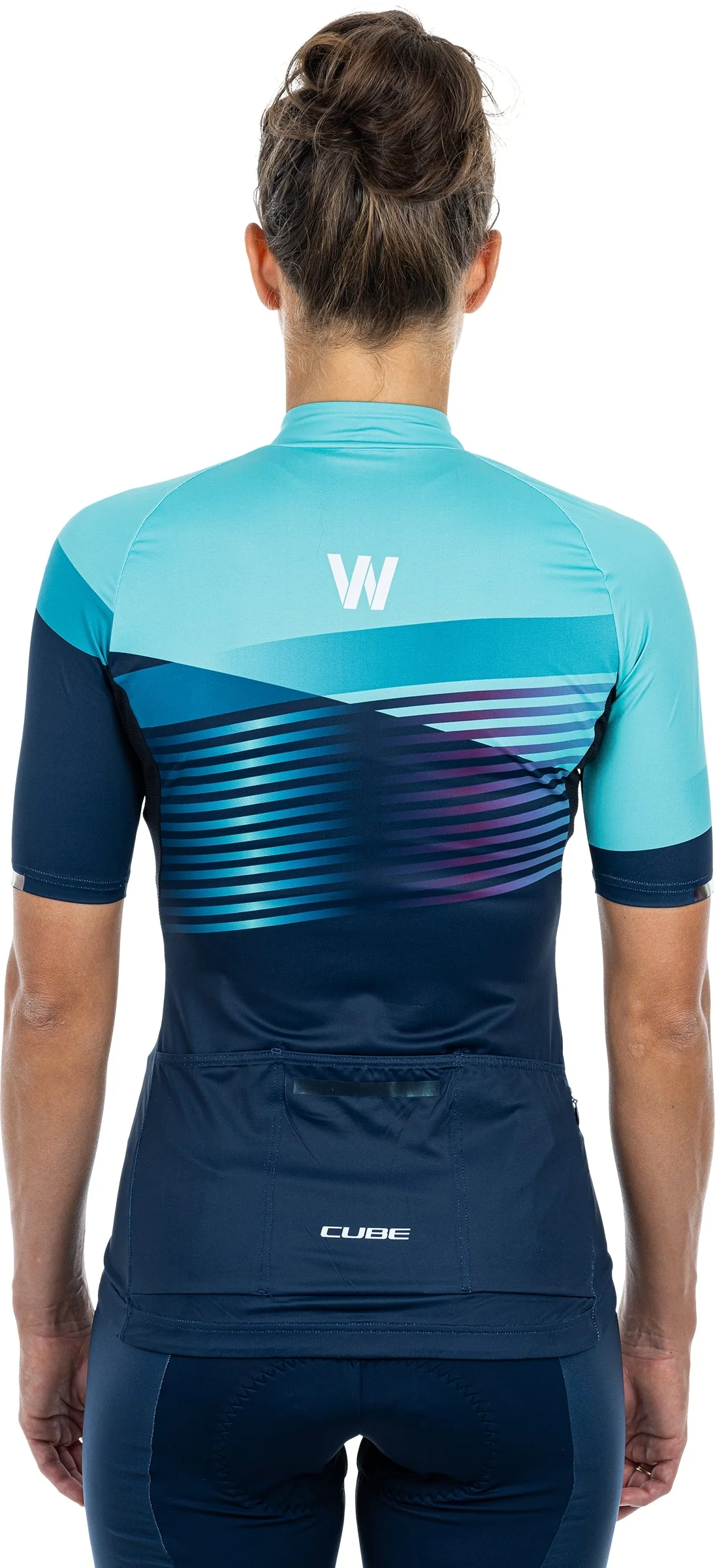 CUBE TEAMLINE WS Trikot kurzarm blue´n´mint - Image 3