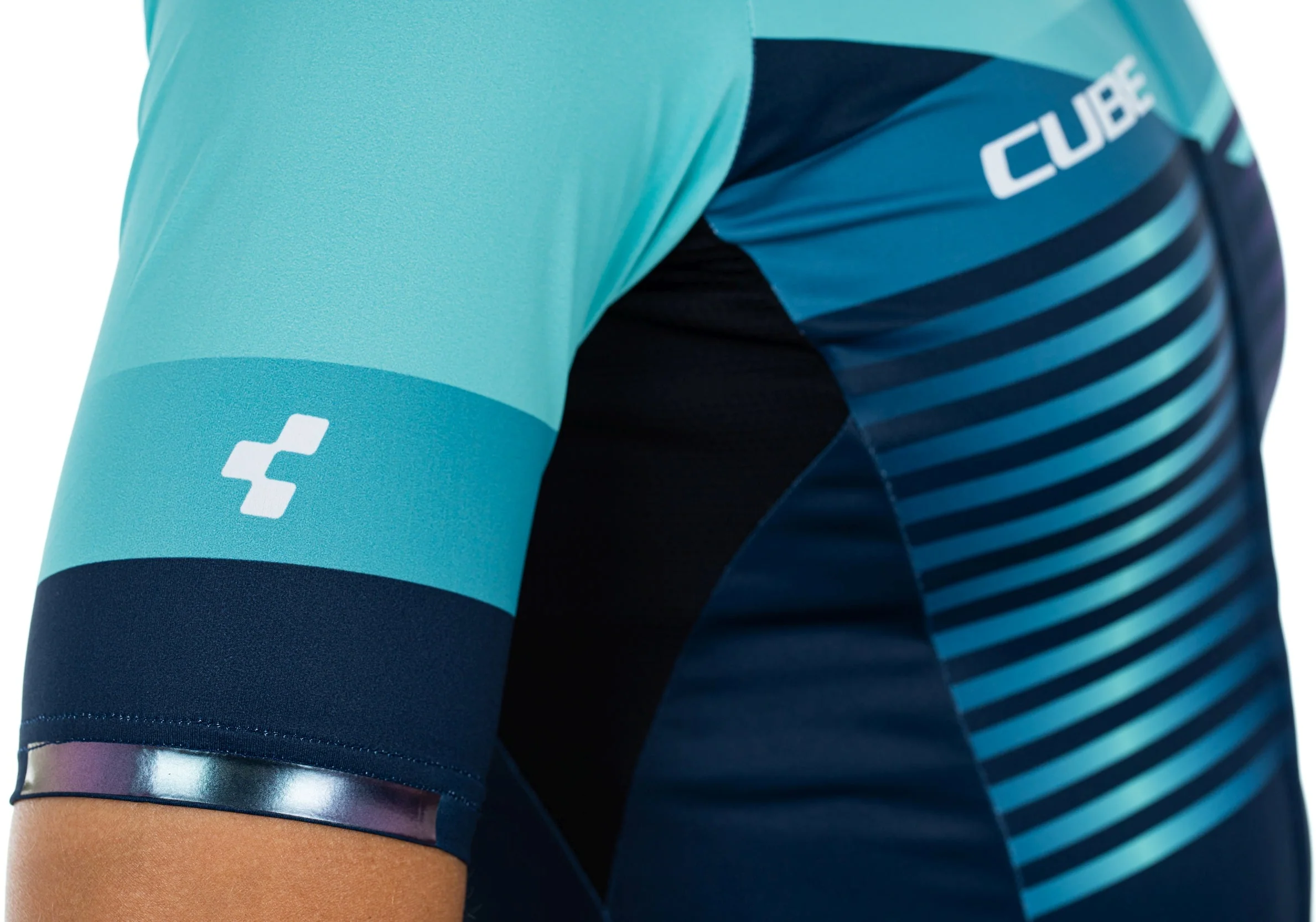 CUBE TEAMLINE WS Trikot kurzarm blue´n´mint - Image 4