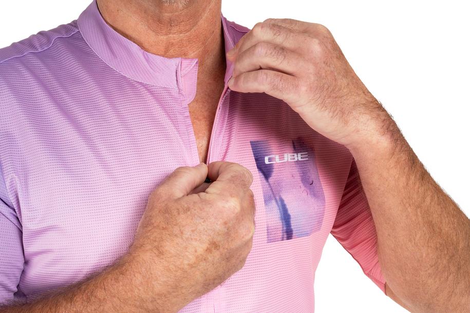 Cube Trikot CMPT Artline kurzarm purple´n´rose - Image 5