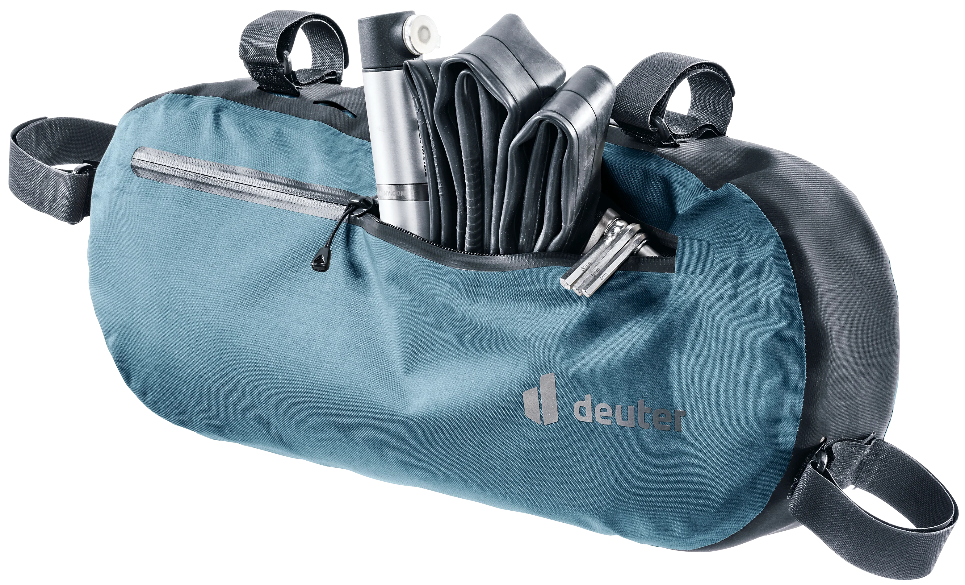 deuter Cabezon Front Bag 6 Lenkertasche blau/schwarz - Image 3
