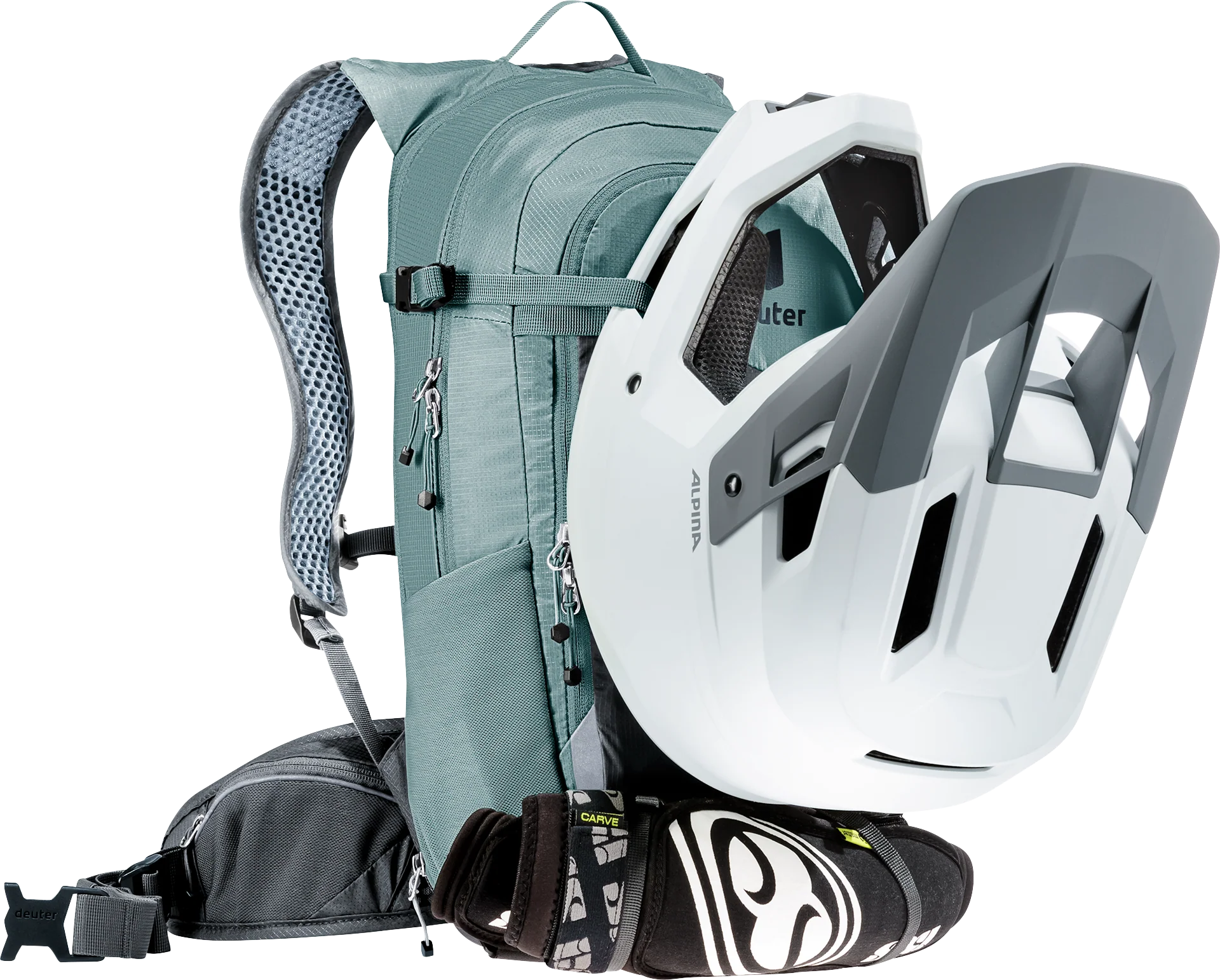 deuter Compact 12+3 SL Fahrradrucksack graphite-shale - Image 7
