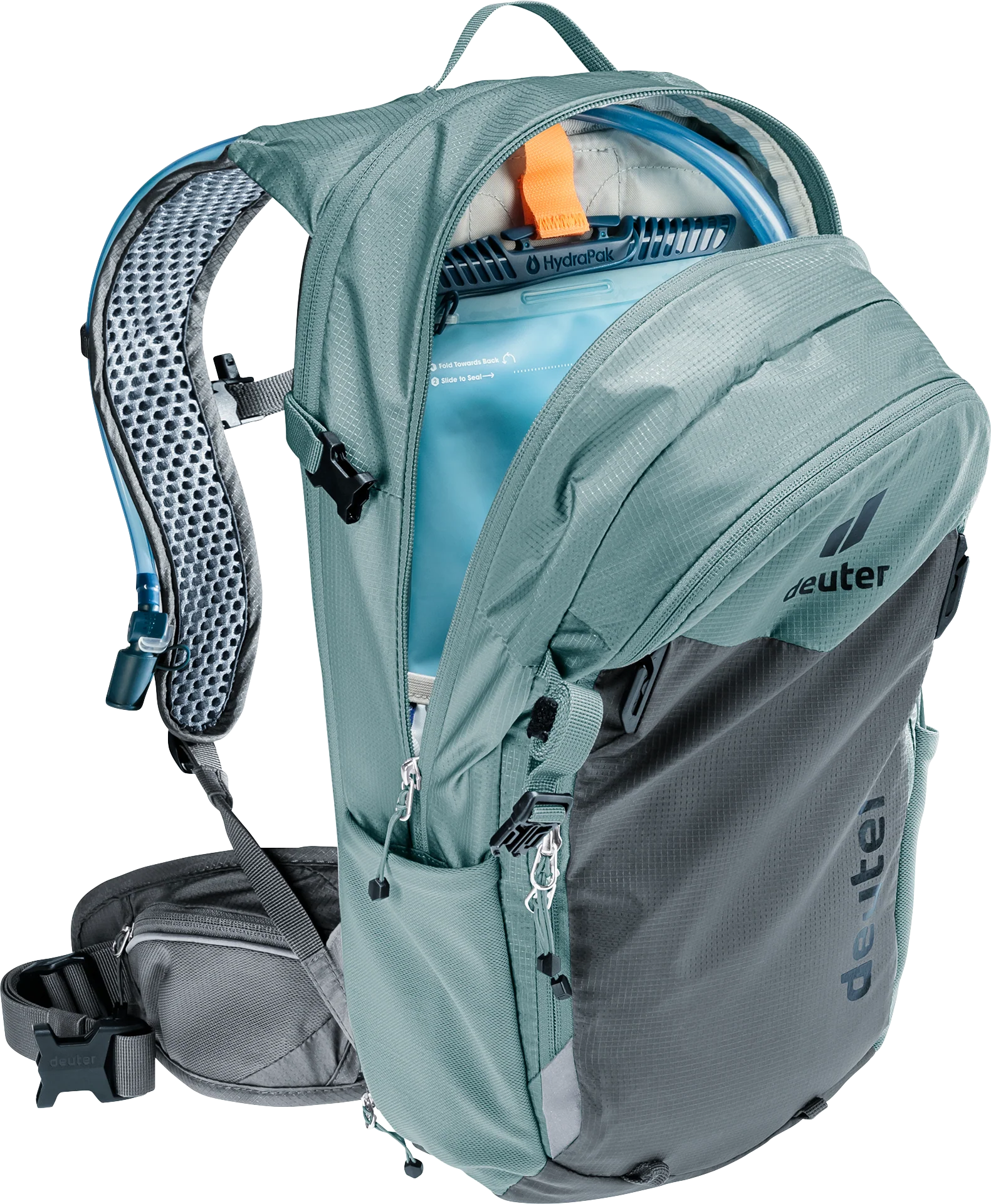 deuter Compact 12+3 SL Fahrradrucksack graphite-shale - Image 8