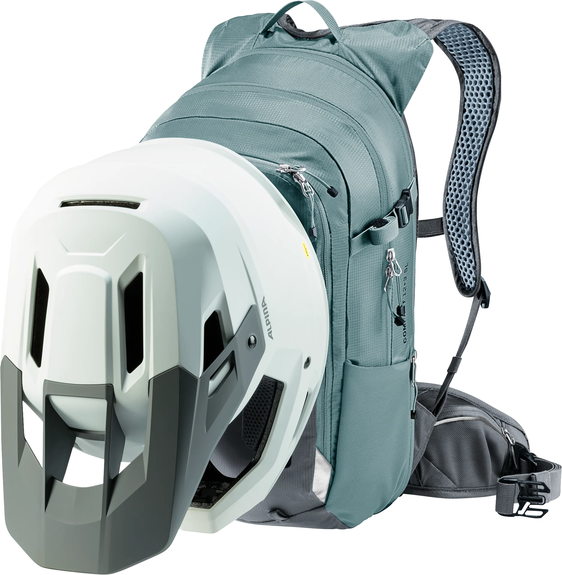 deuter Compact 12+3 SL Fahrradrucksack graphite-shale - Image 9