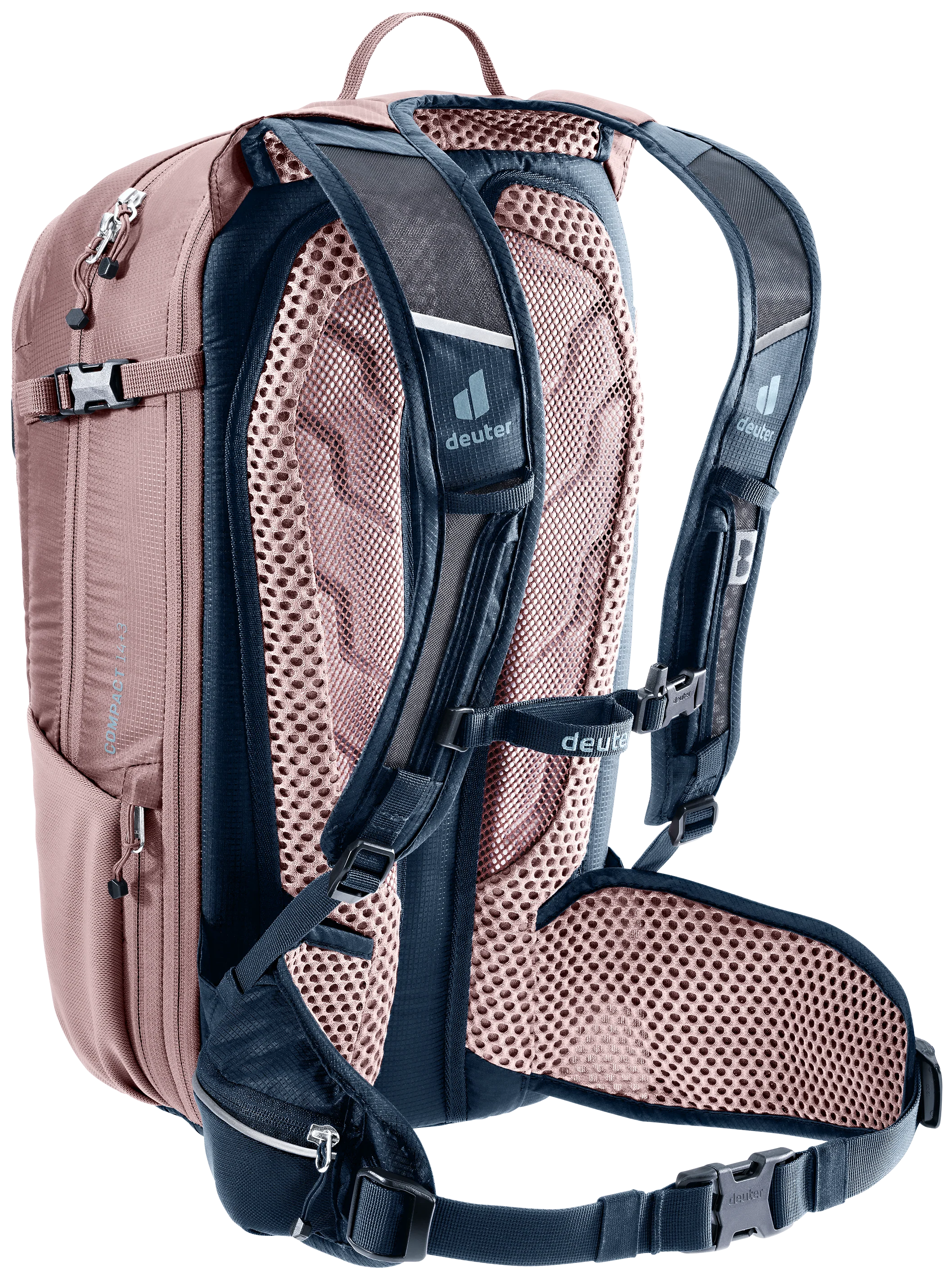 deuter Compact 14+3 Fahrradrucksack ink-ashrose - Image 4