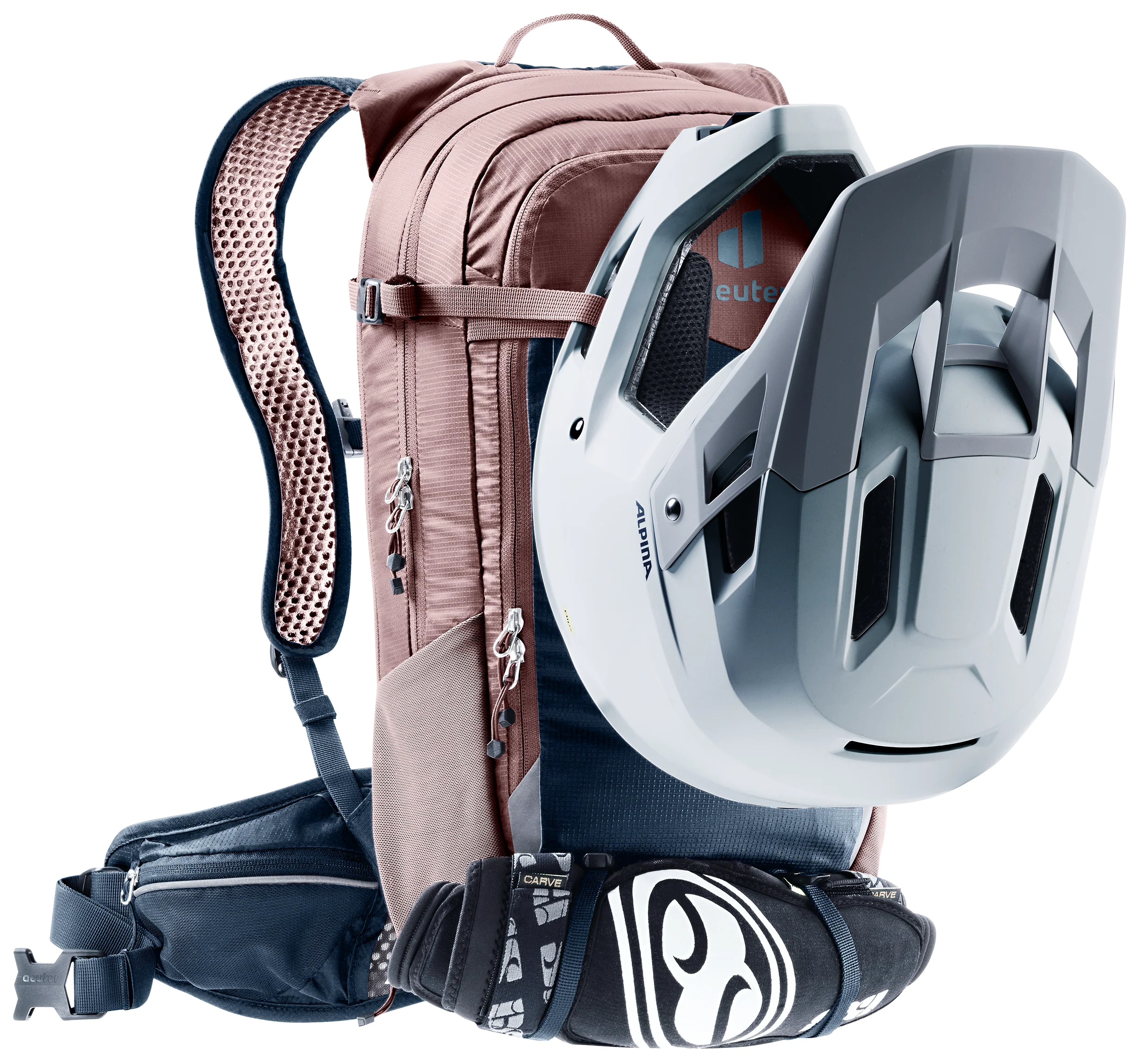 deuter Compact 14+3 Fahrradrucksack ink-ashrose - Image 6