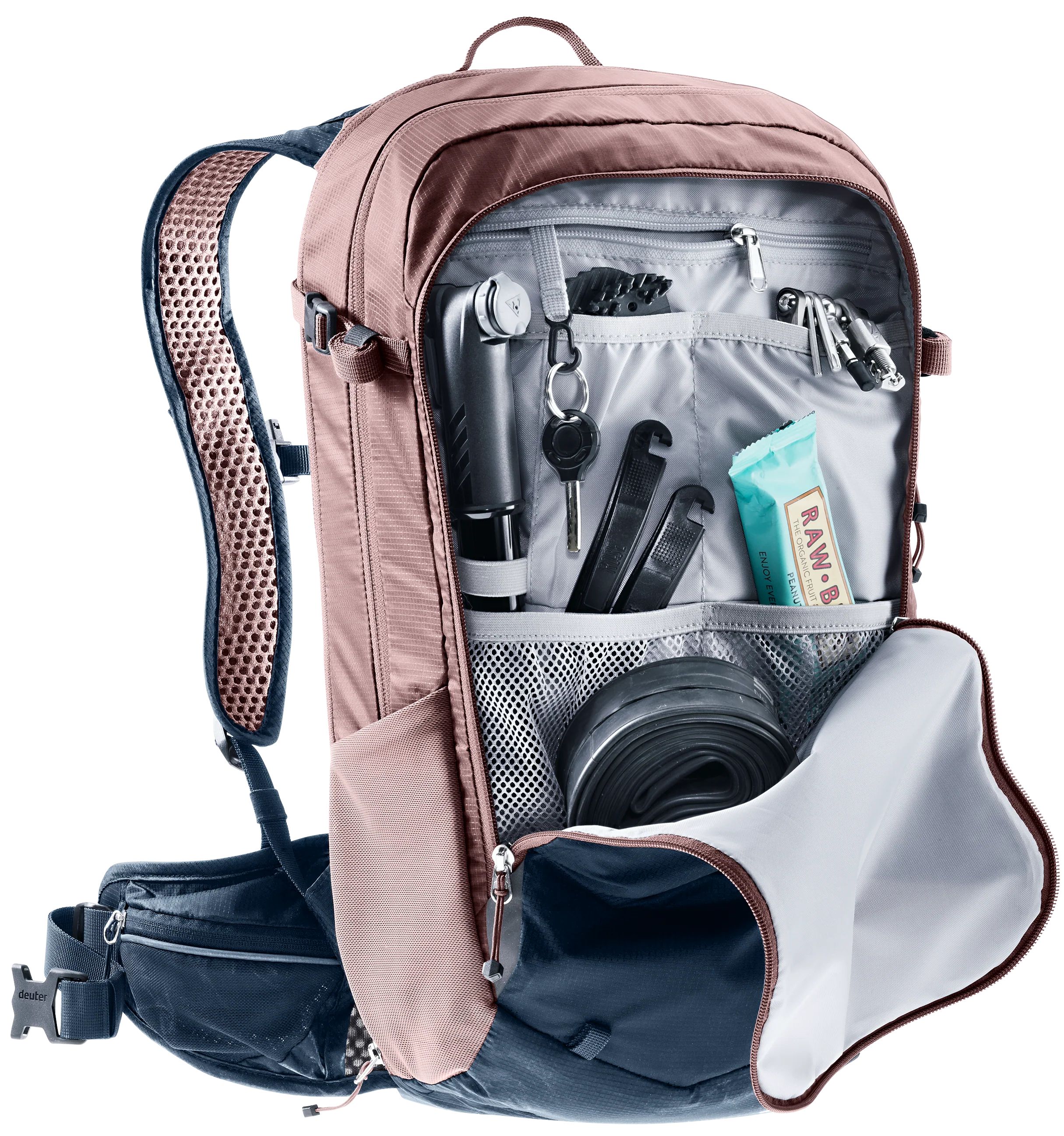 deuter Compact 14+3 Fahrradrucksack ink-ashrose - Image 9