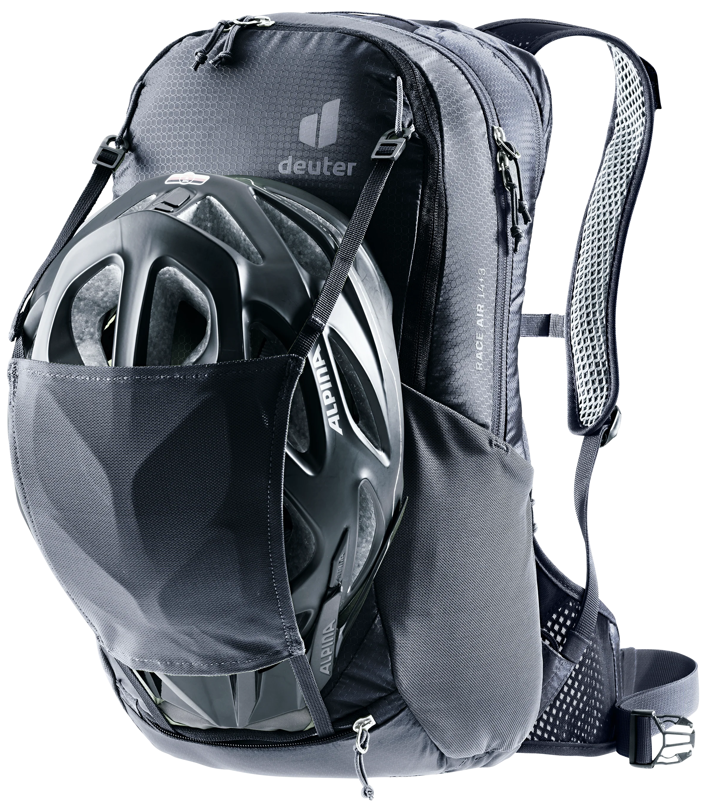 deuter Race Air 14+3 Rucksack schwarz - Image 8